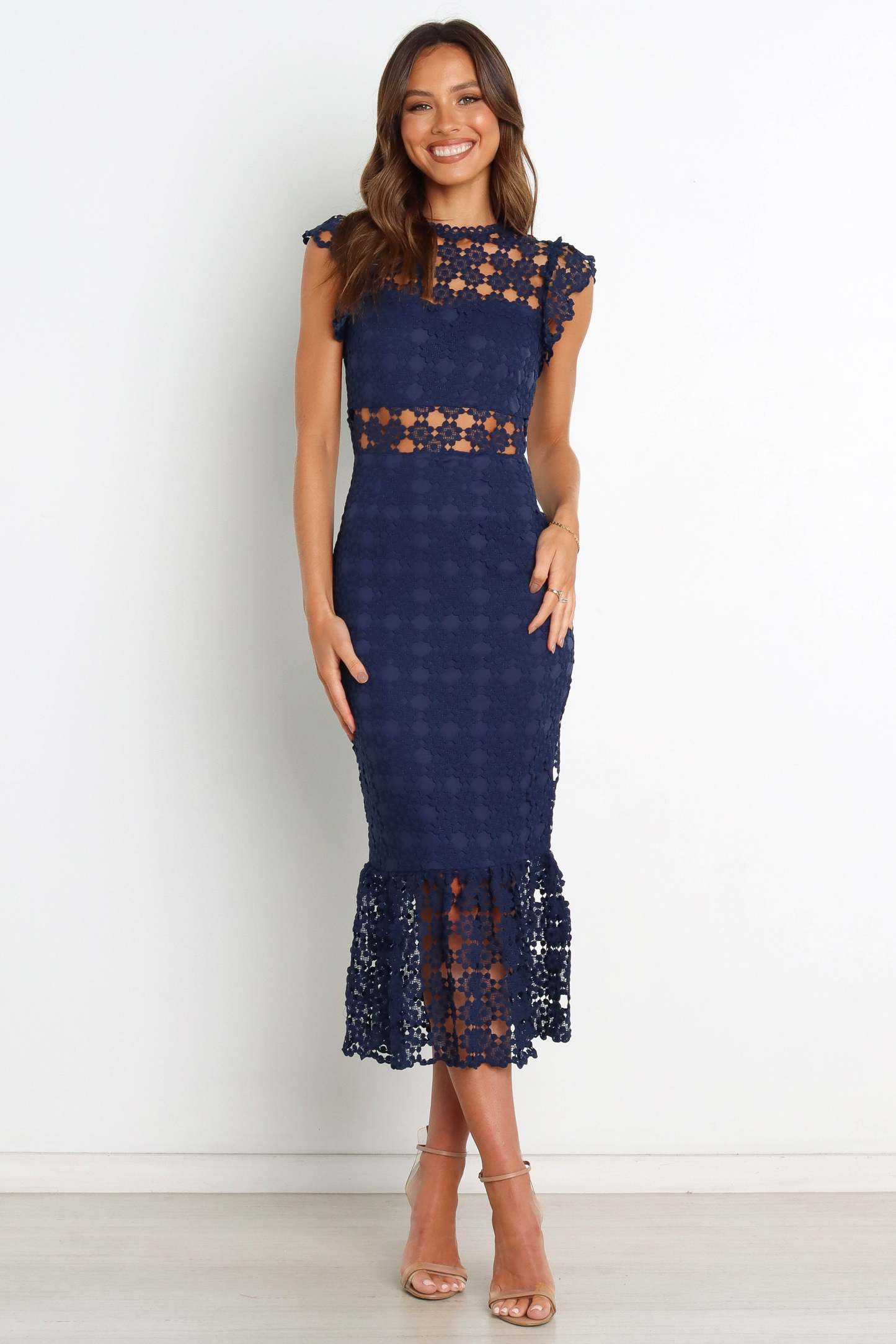 Lauren Dress - Navy-Sunny Prom