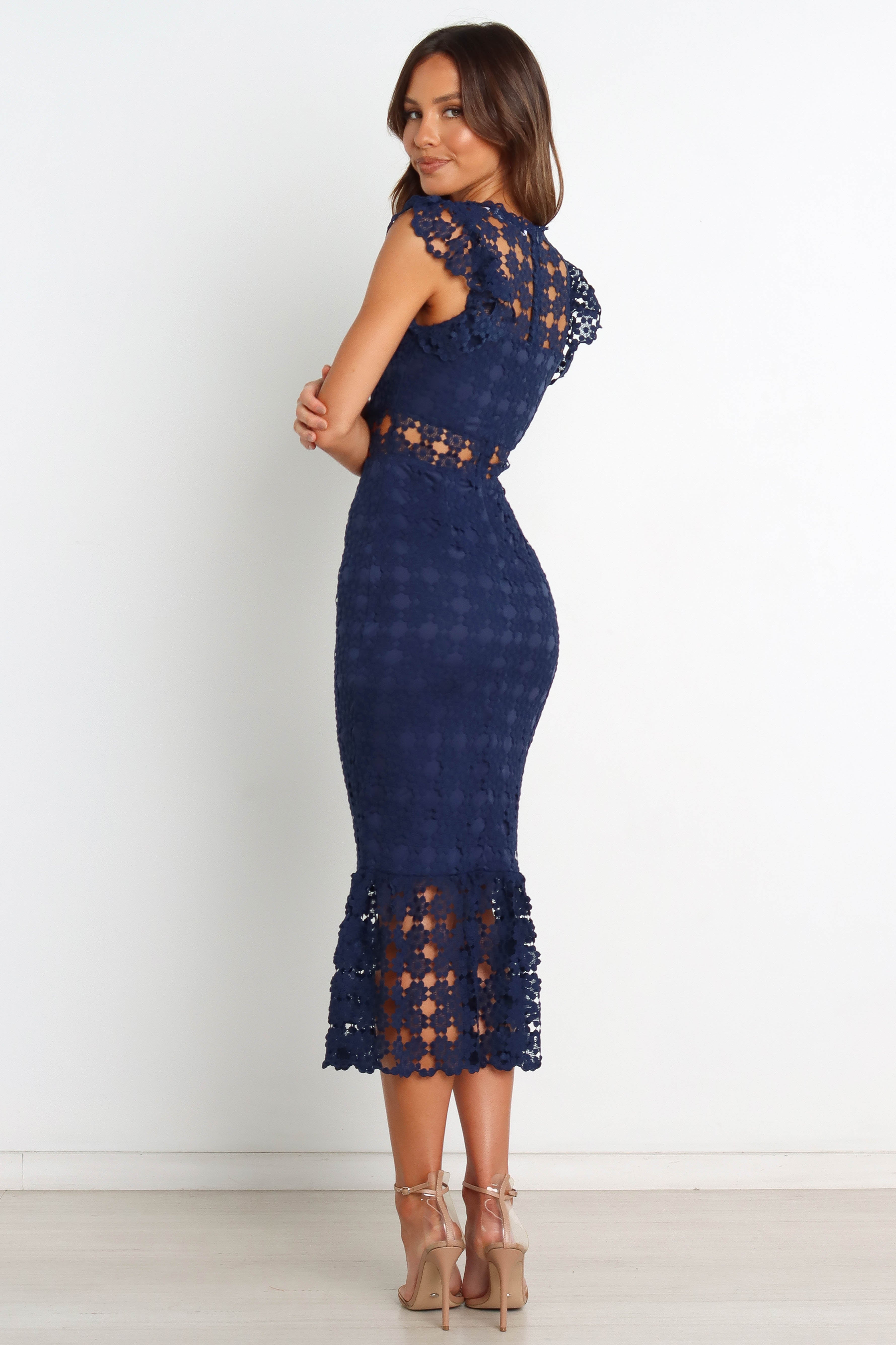 Lauren Dress - Navy-Sunny Prom