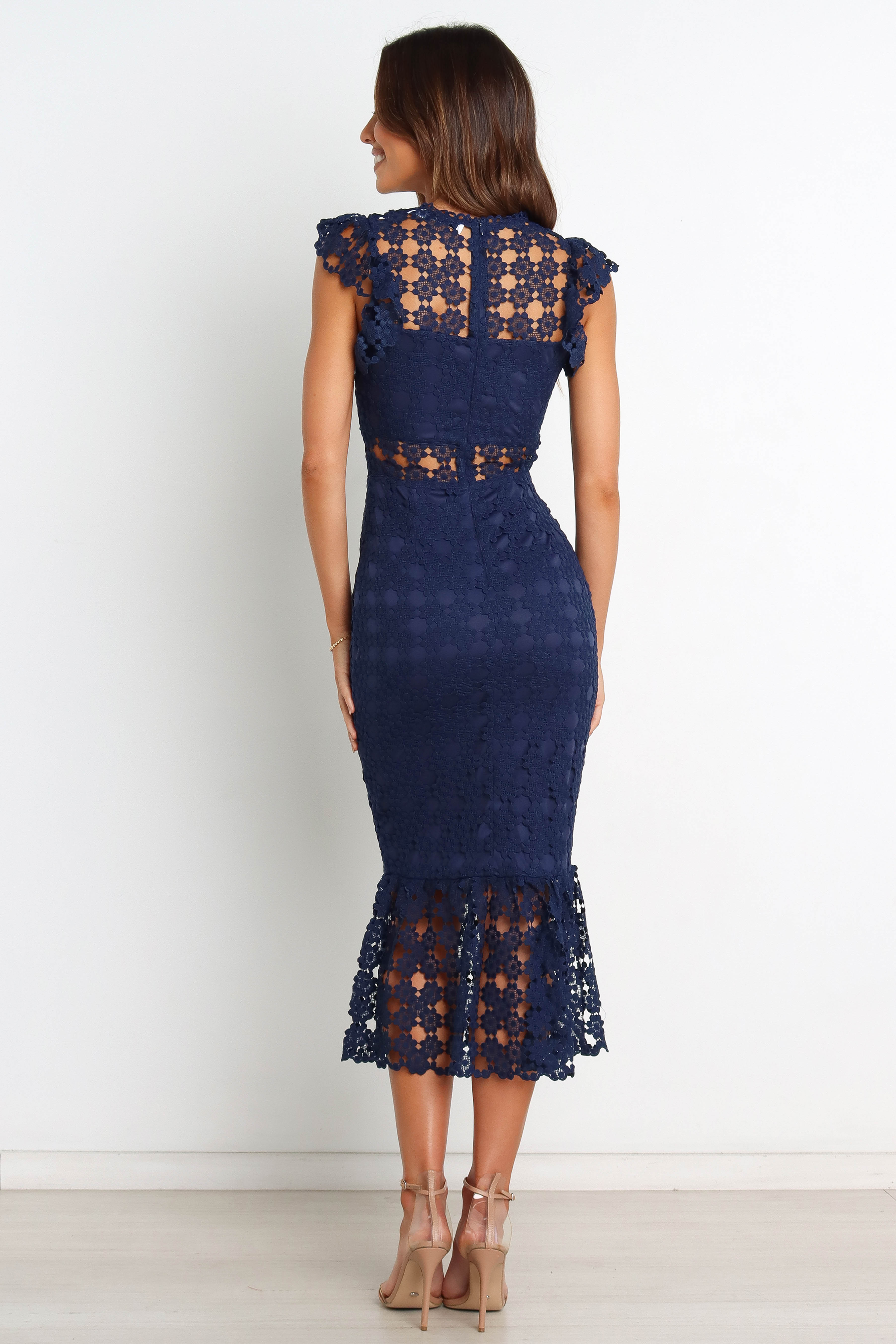 Lauren Dress - Navy-Sunny Prom