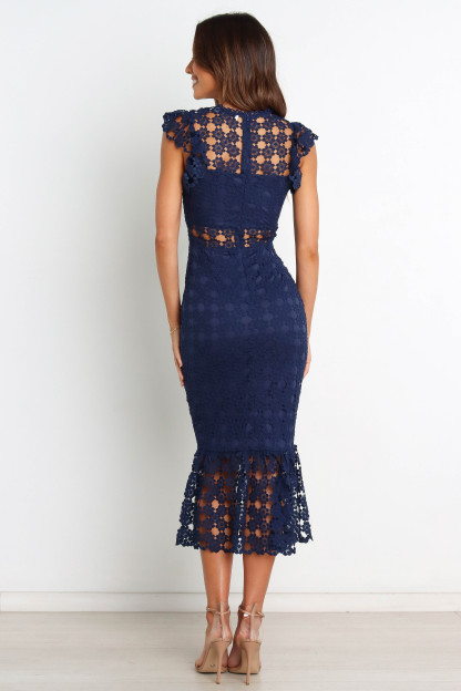 Lauren Dress - Navy-Sunny Prom
