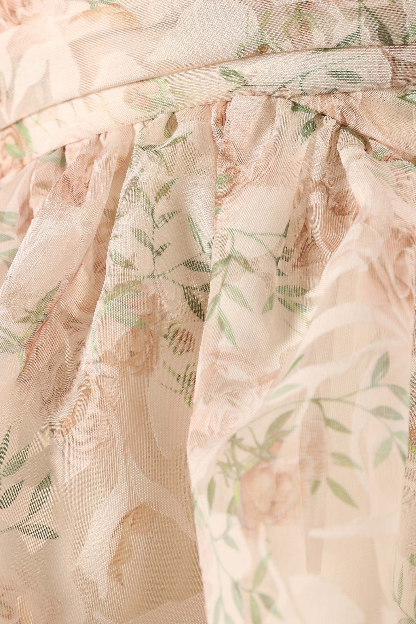 Leanna Tiered Mini Dress - Rose Floral-Sunny Prom