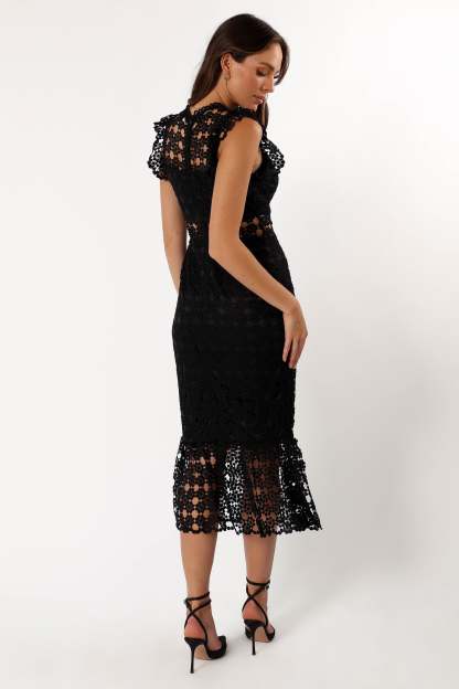 Malia Dress - Black-Sunny Prom
