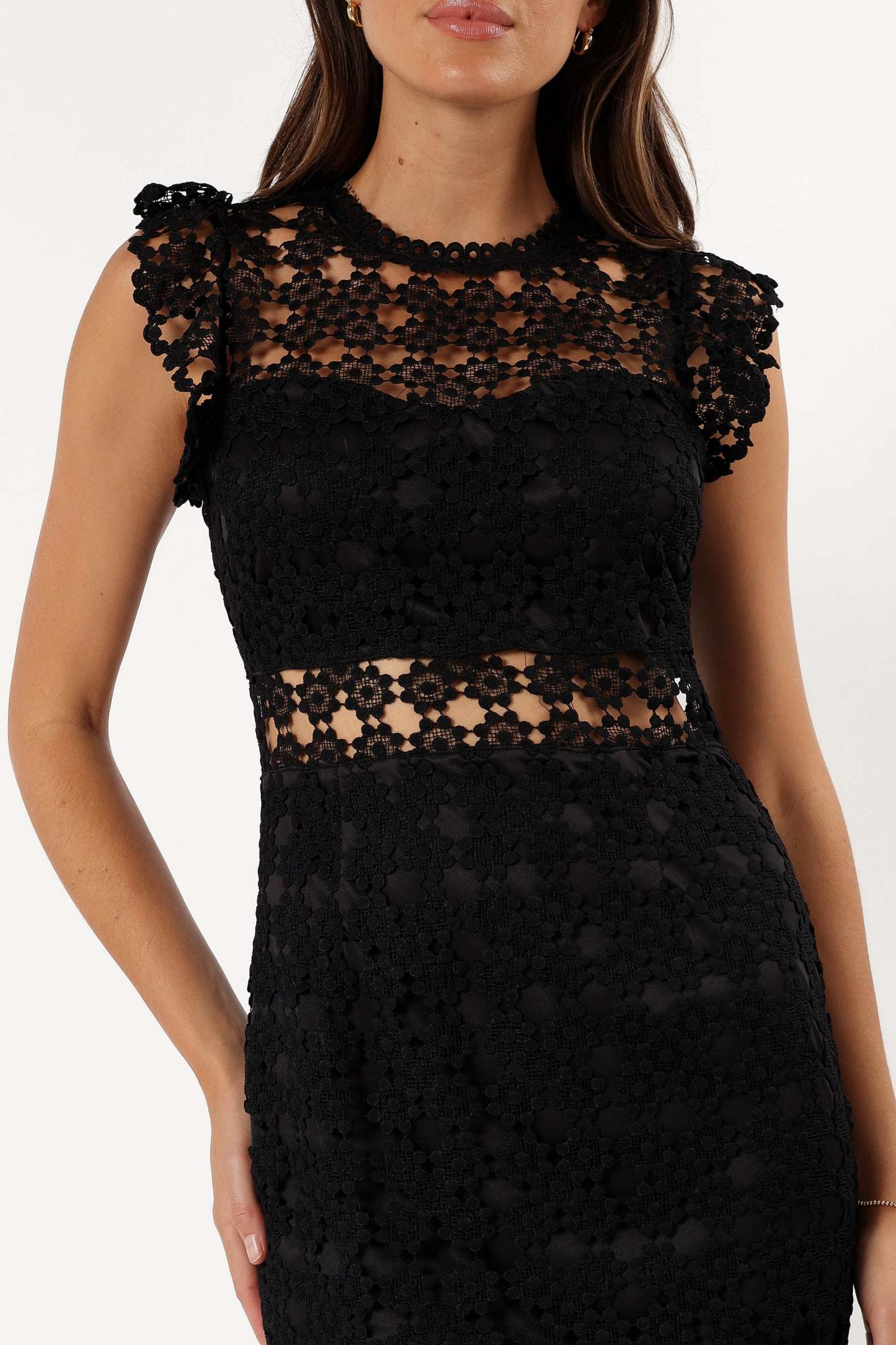 Malia Dress - Black-Sunny Prom