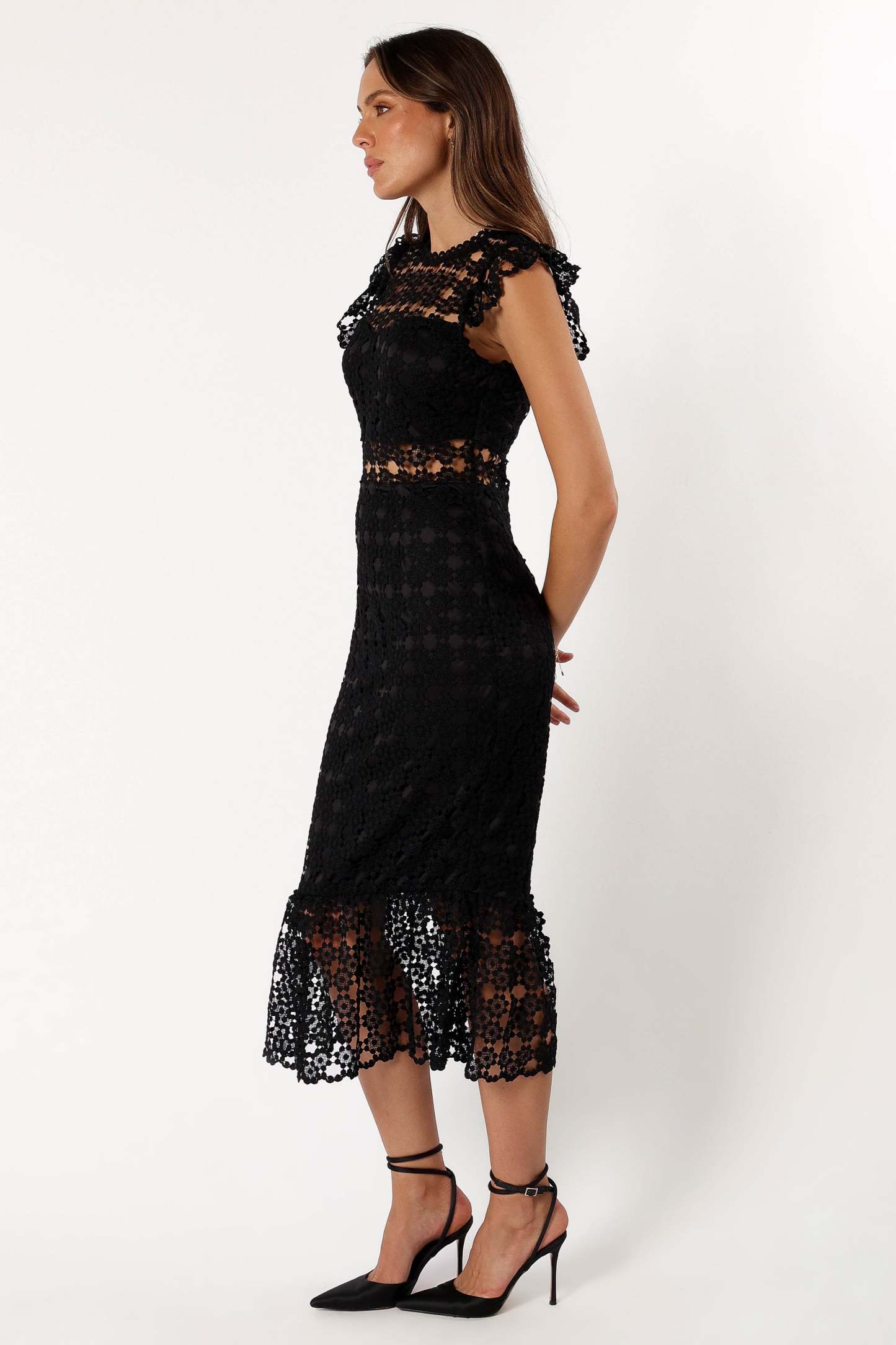 Malia Dress - Black-Sunny Prom