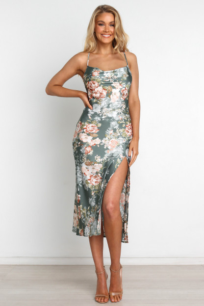 Marea Dress - Green-Sunny Prom