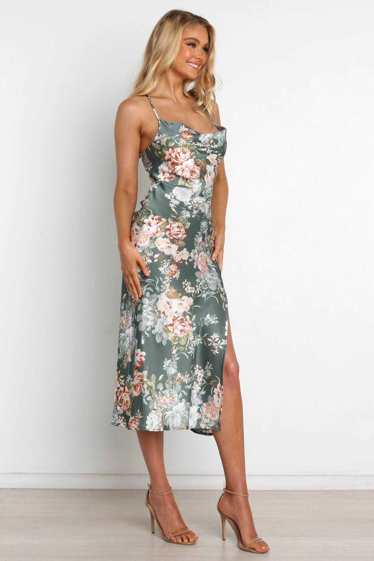 Marea Dress - Green-Sunny Prom
