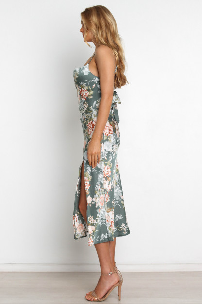 Marea Dress - Green-Sunny Prom