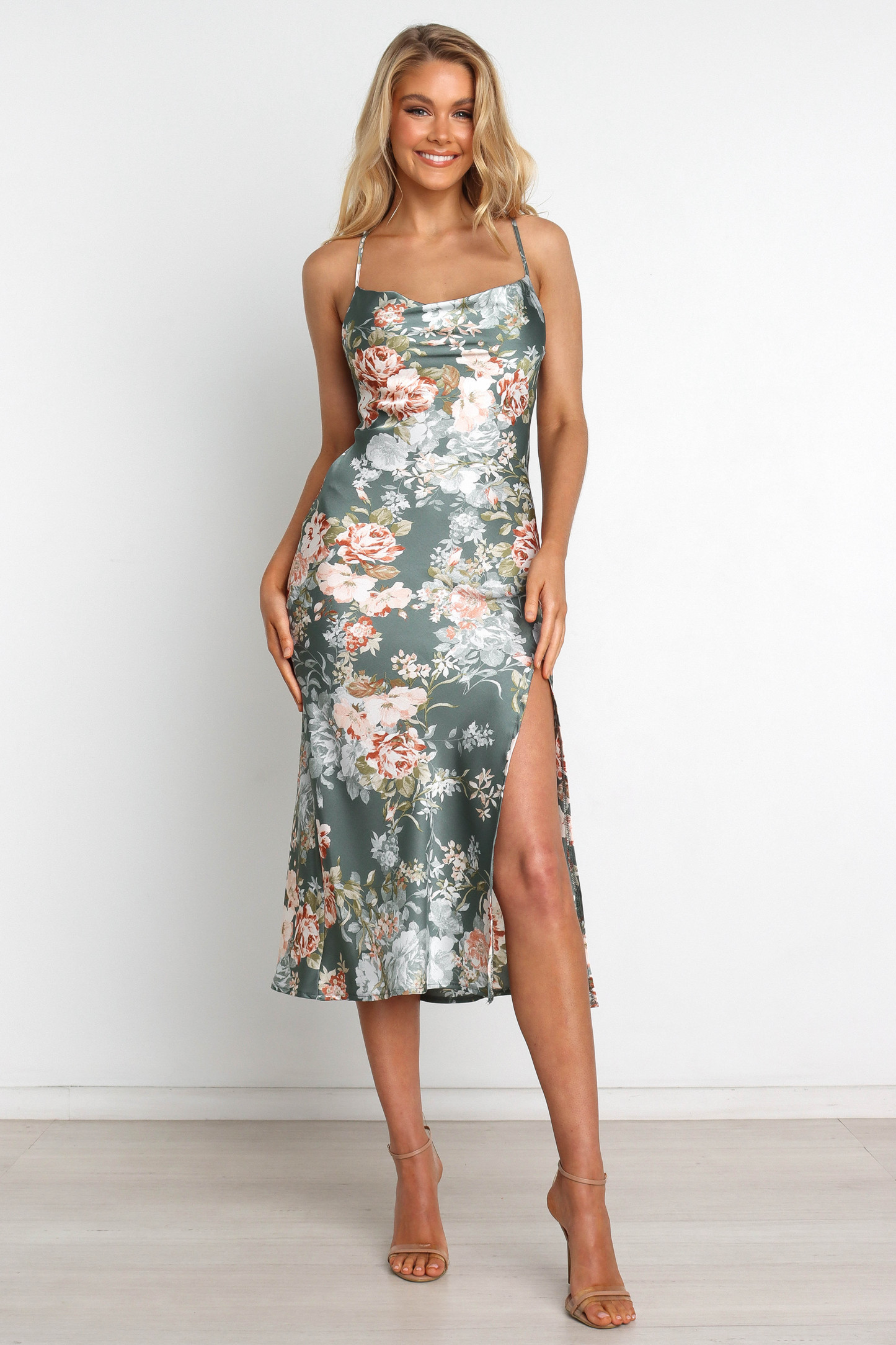 Marea Dress - Green-Sunny Prom