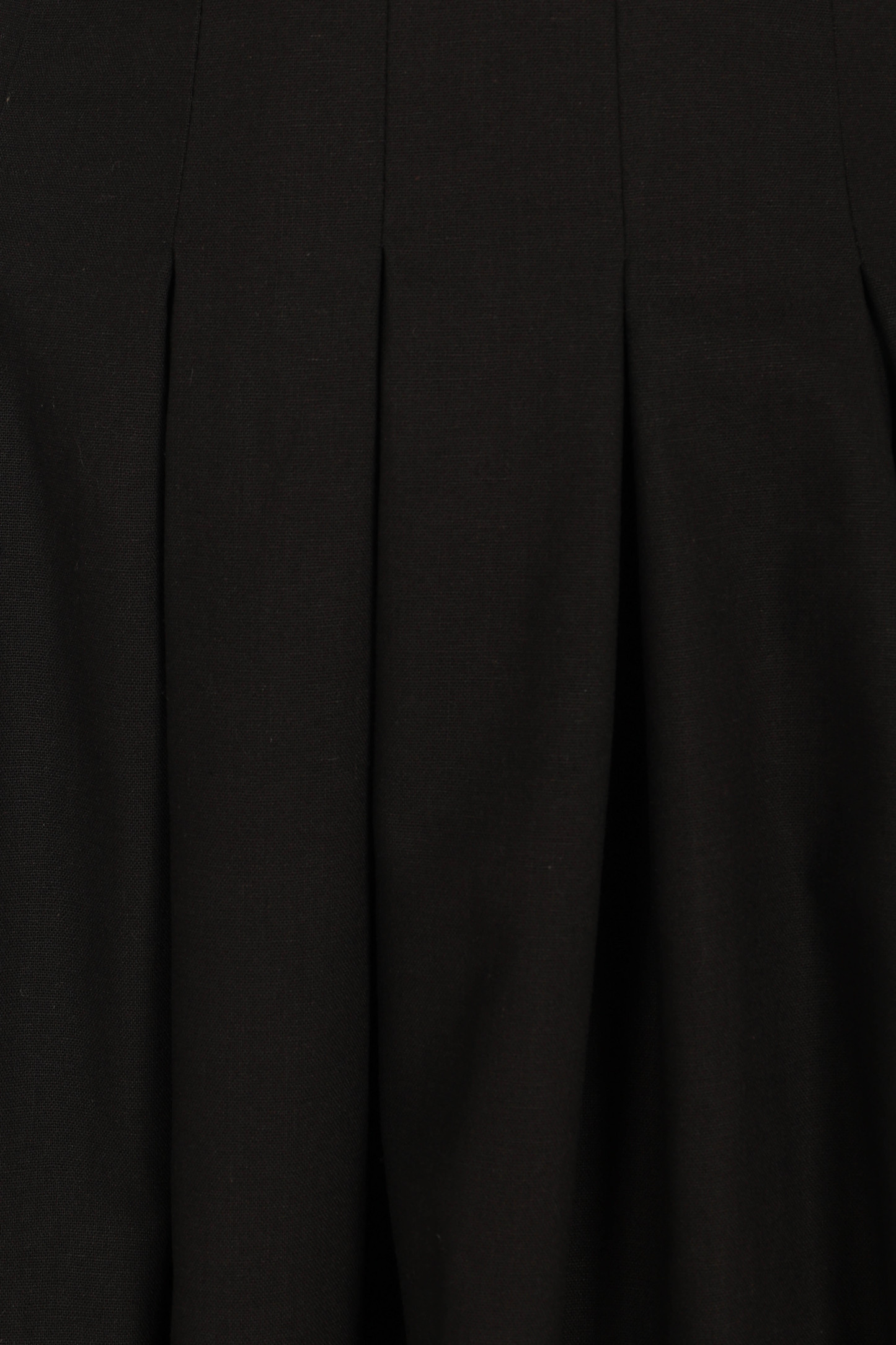 Maria Puff Sleeve Midi Dress - Black-Sunny Prom