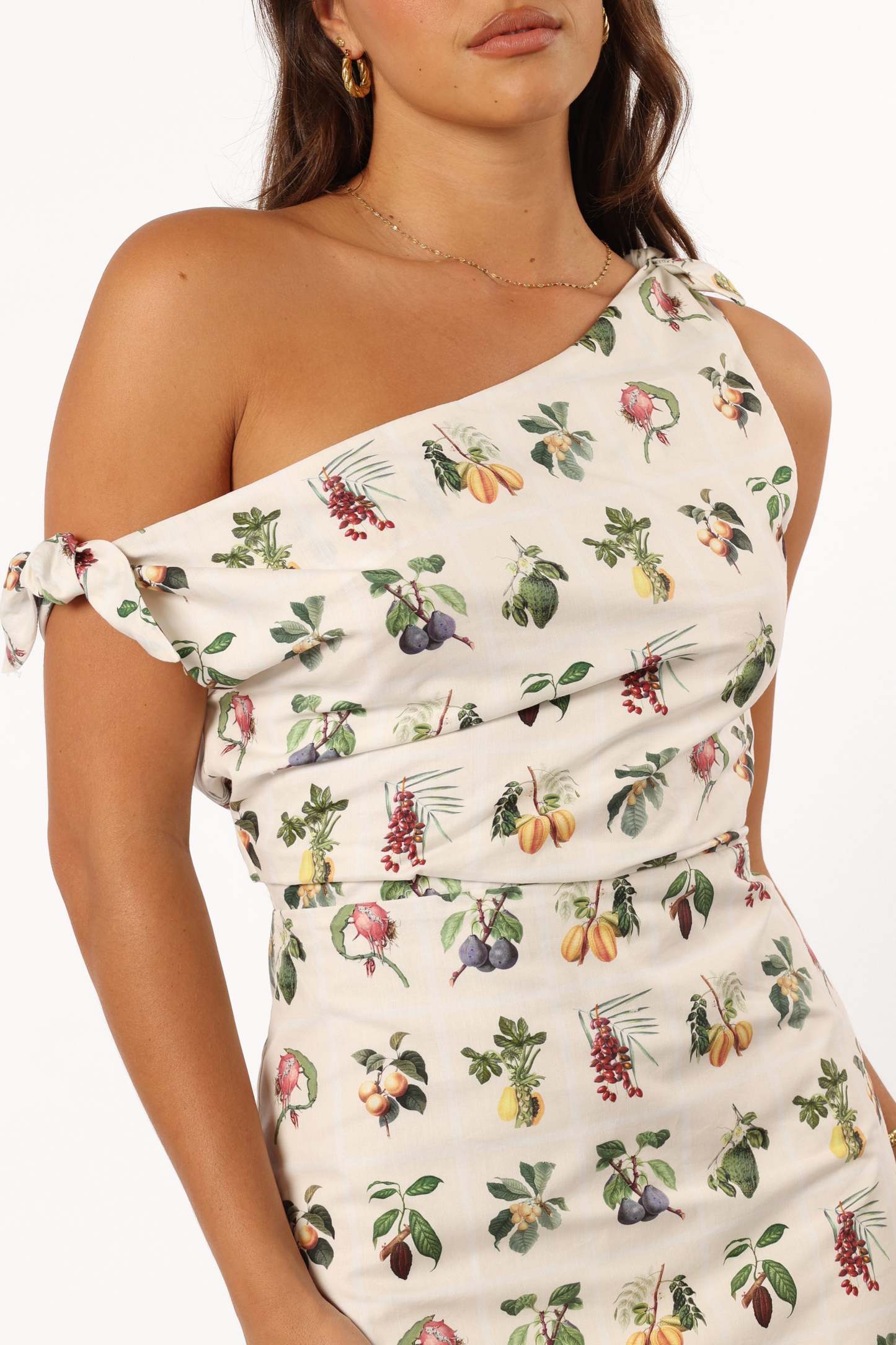 Mariella Off Shoulder Mini Dress - Floral-Sunny Prom