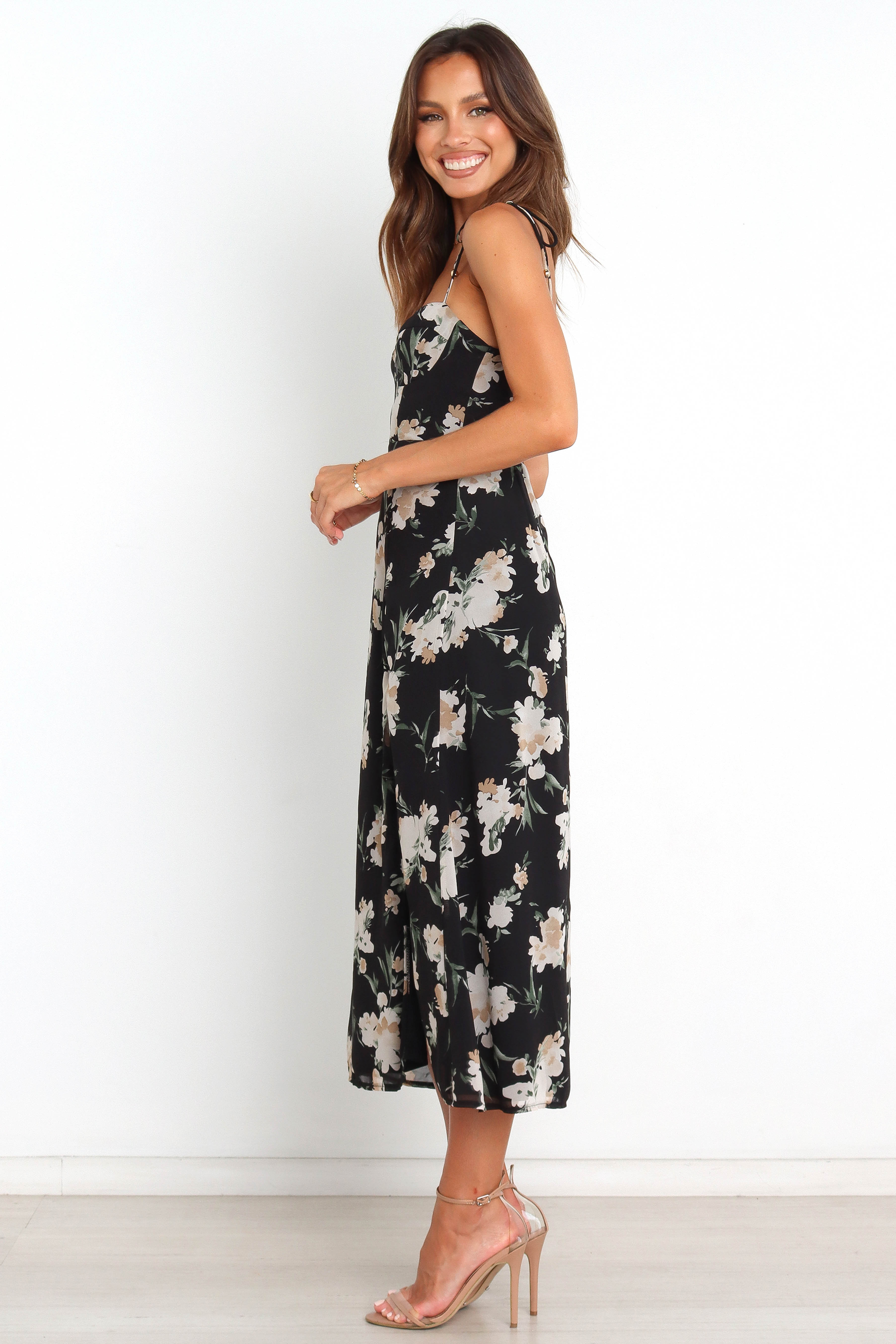Meg Dress - Black-Sunny Prom