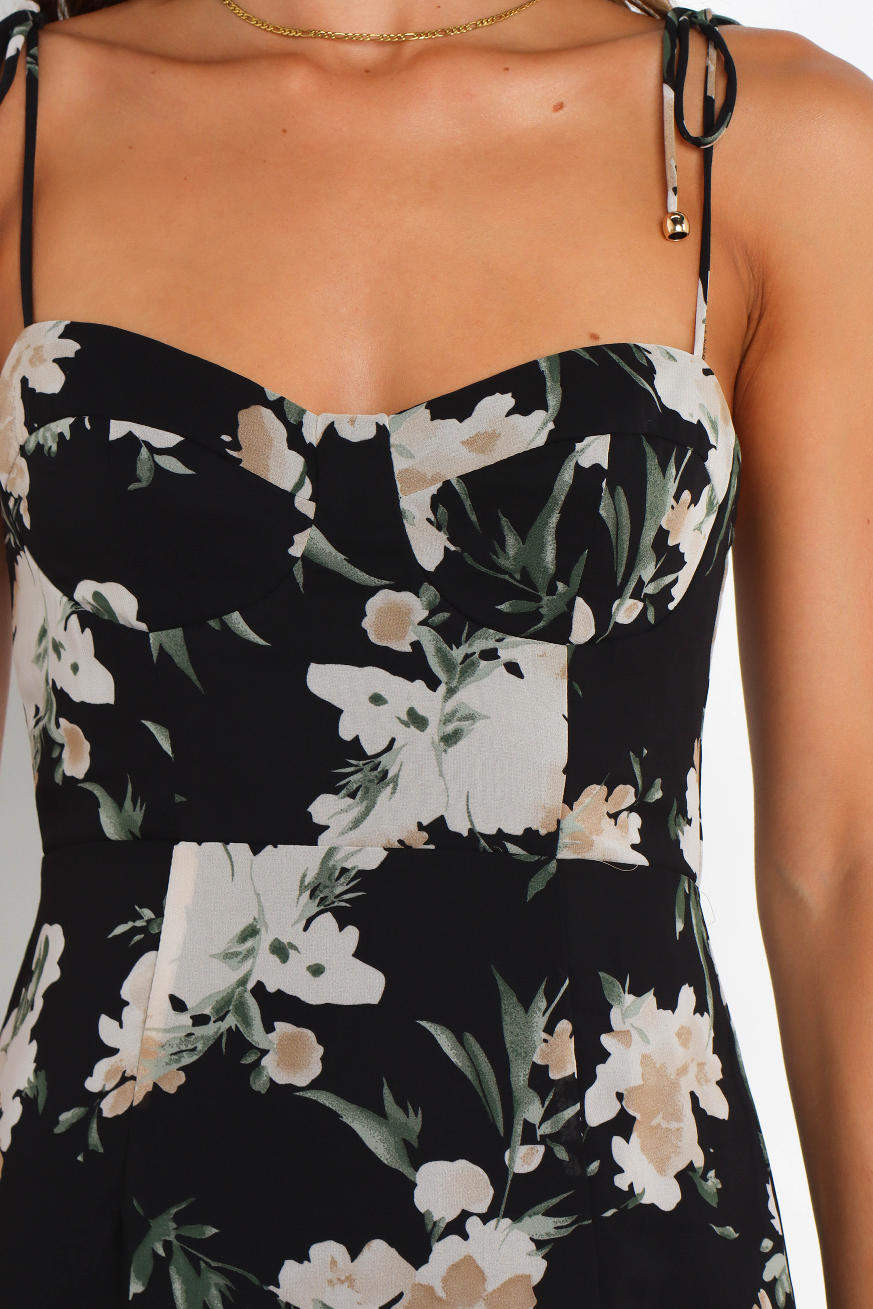 Meg Dress - Black-Sunny Prom
