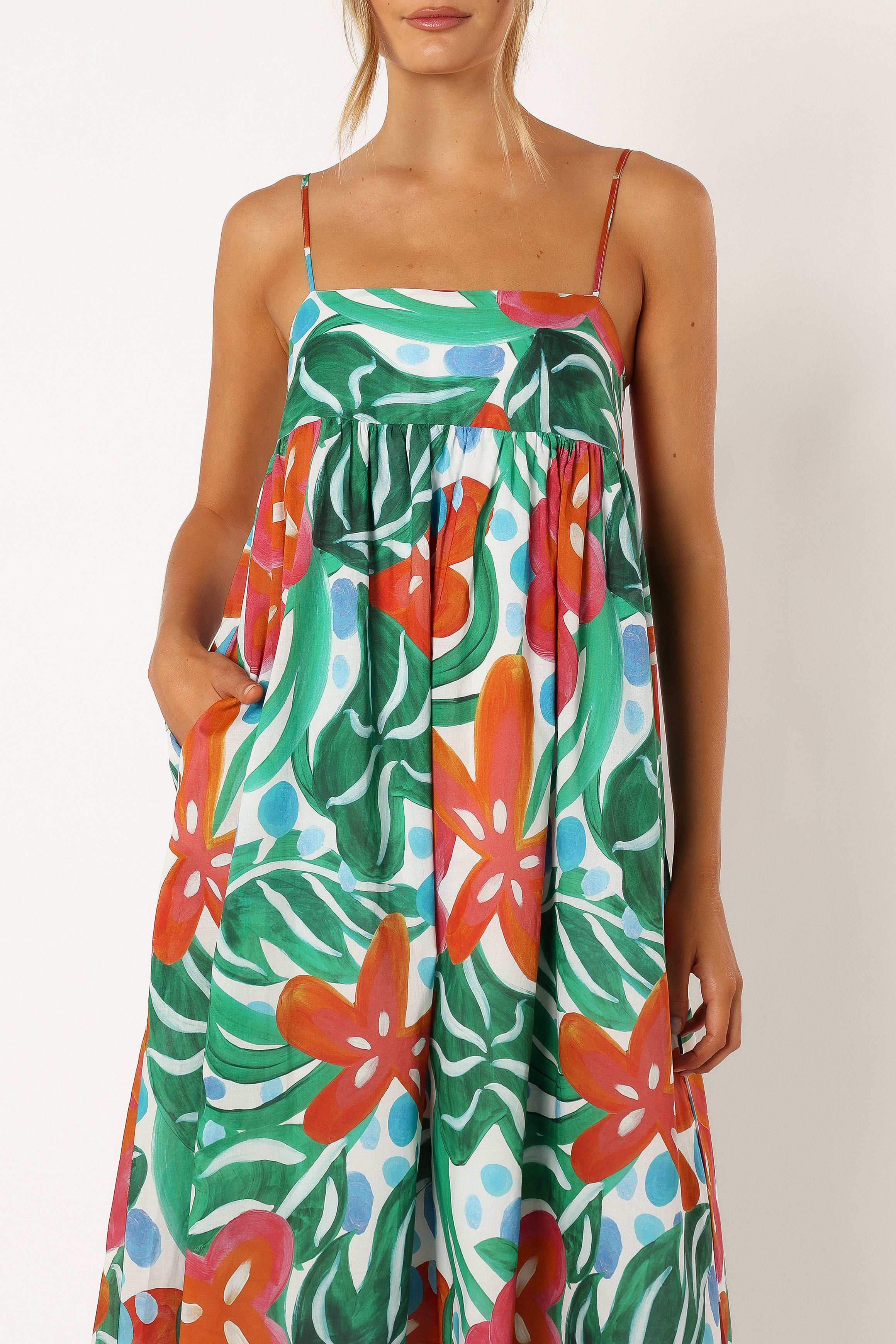 Miuccia Maxi Dress - Kauai-Sunny Prom