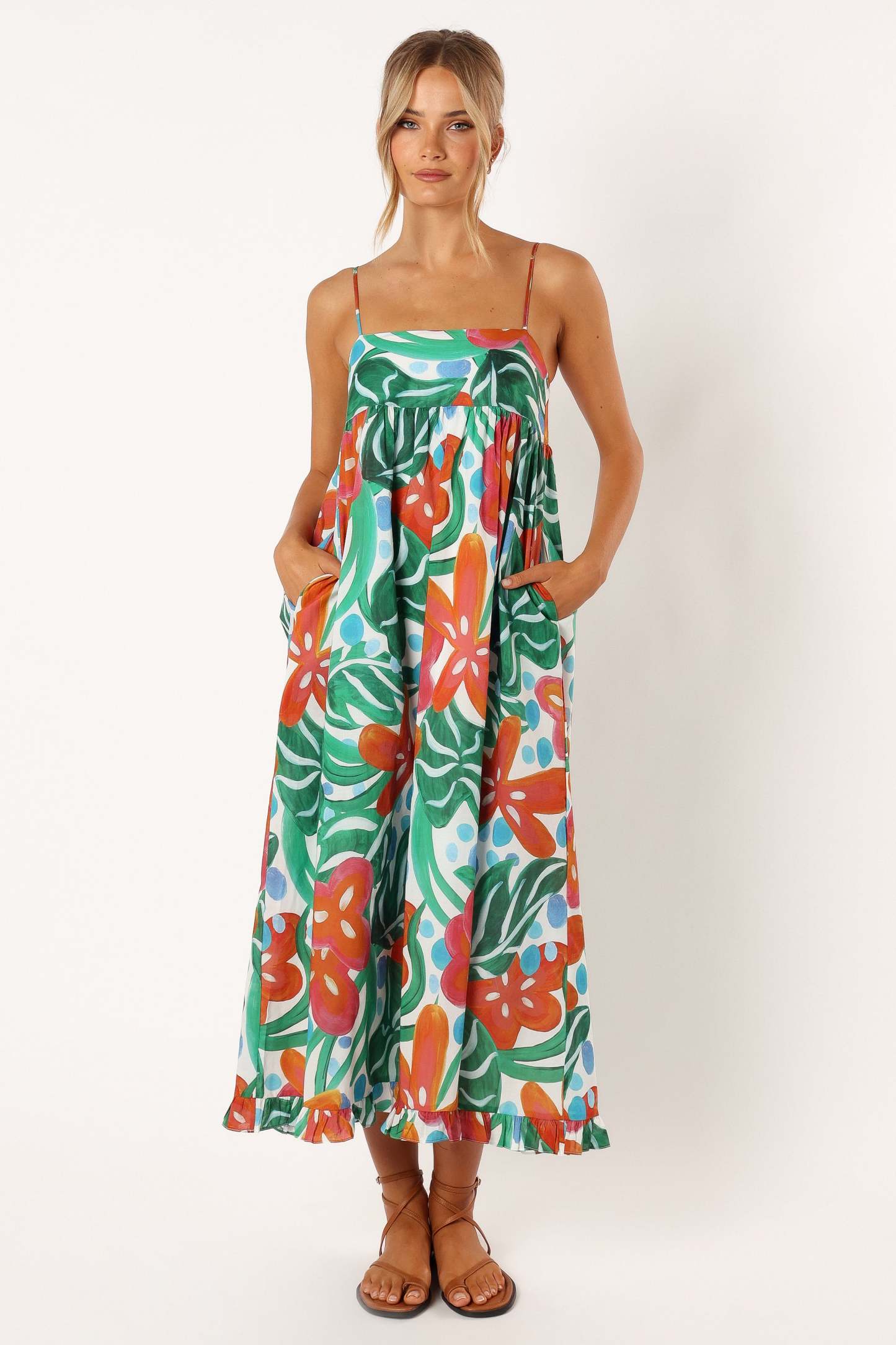 Miuccia Maxi Dress - Kauai-Sunny Prom