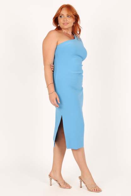 Nadene Dress - Blue-Sunny Prom