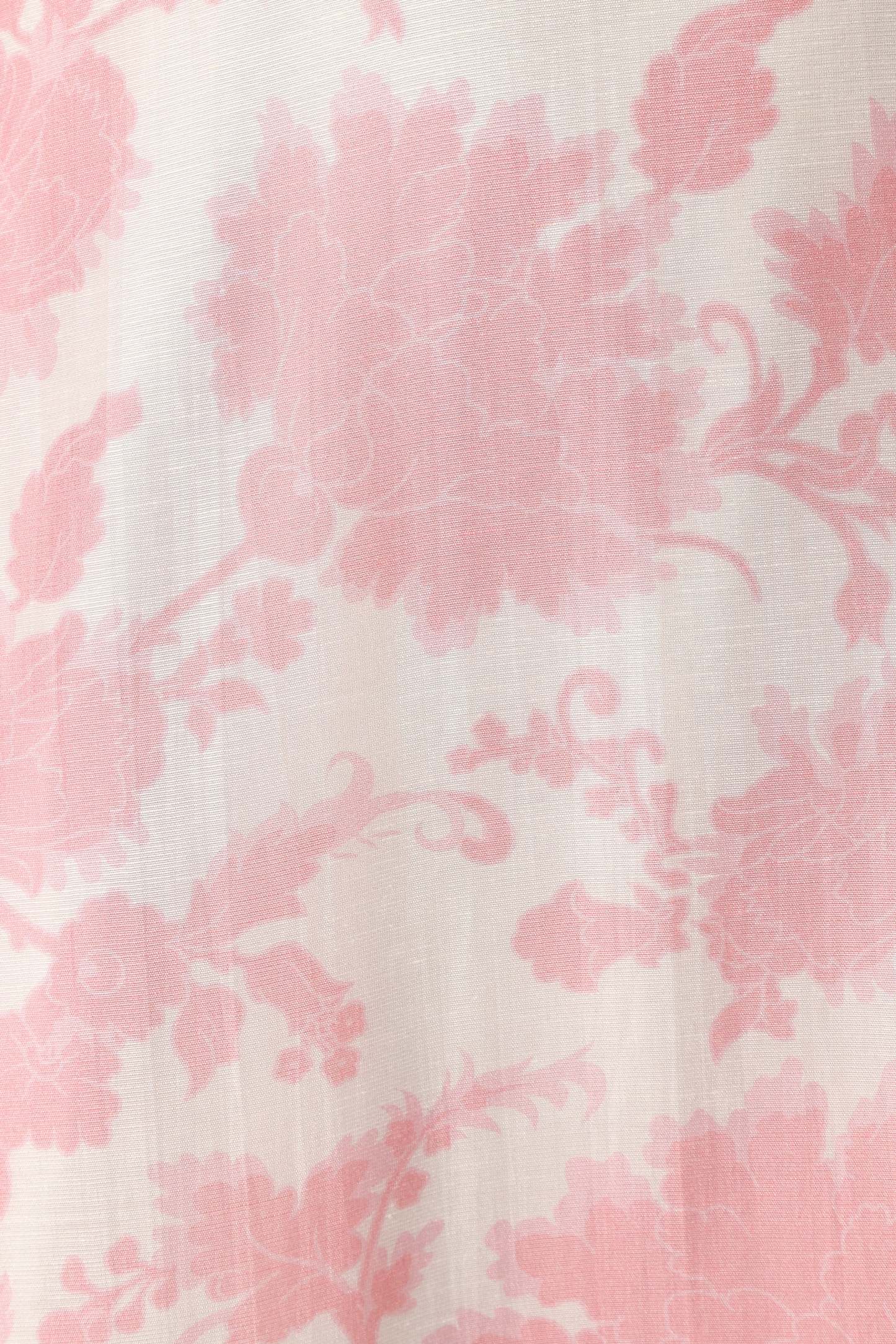 Rori Ruffle Maxi Dress - Pink Floral-Sunny Prom