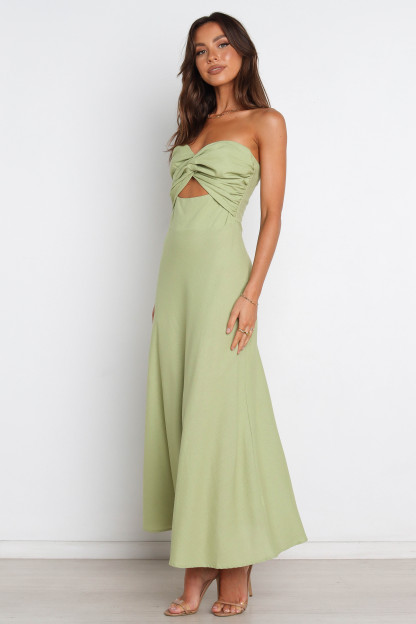 Rosetta Dress - Olive-Sunny Prom