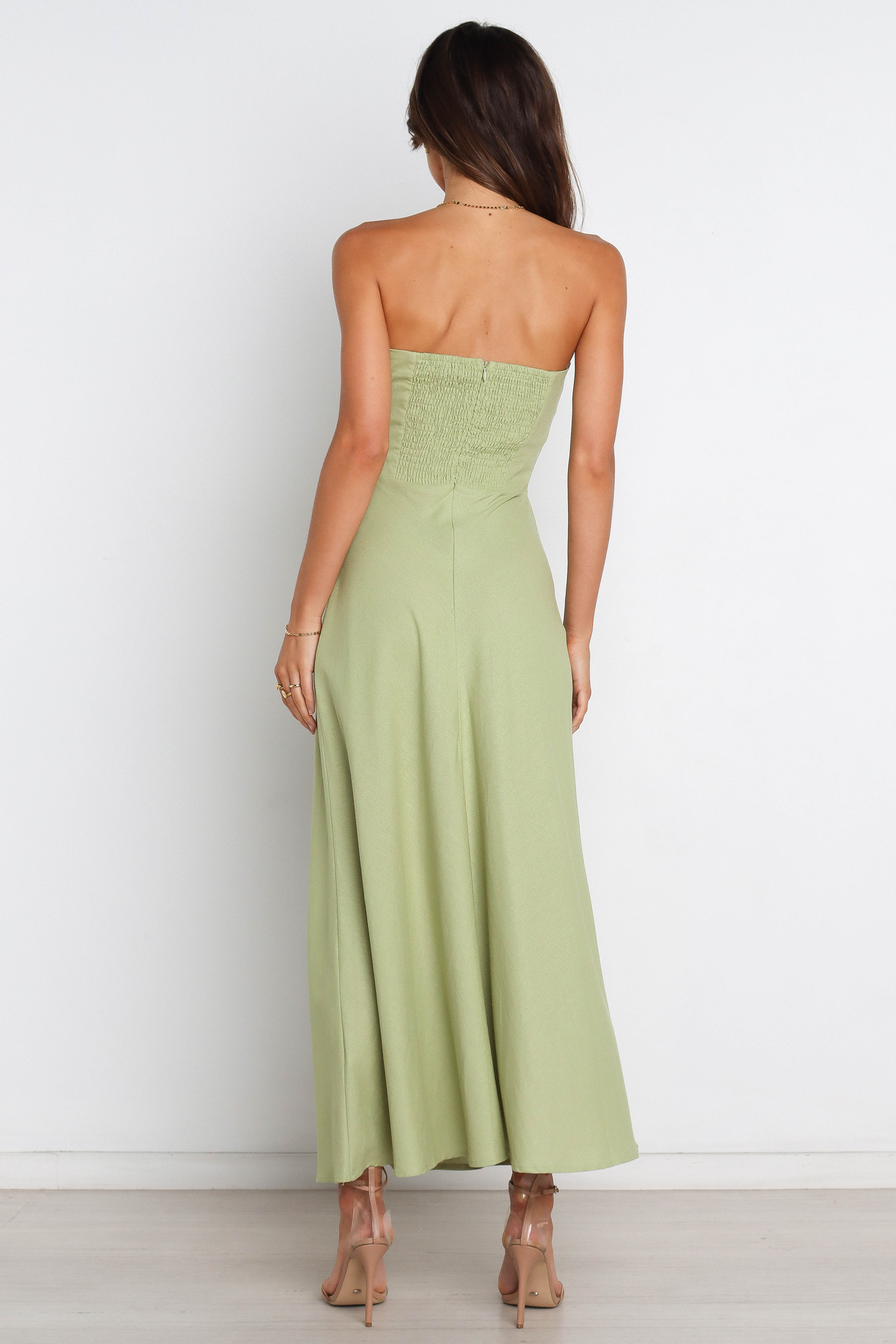 Rosetta Dress - Olive-Sunny Prom