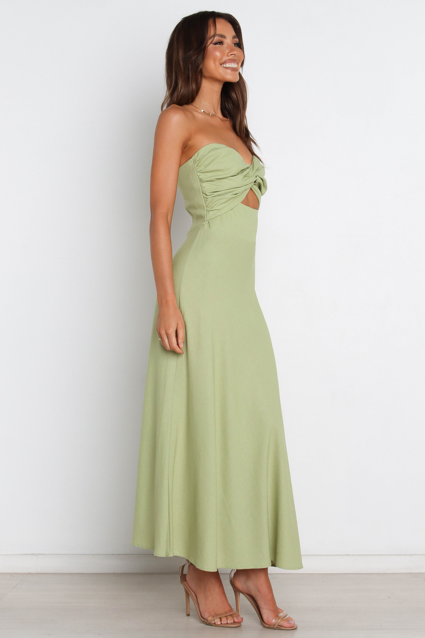 Rosetta Dress - Olive-Sunny Prom