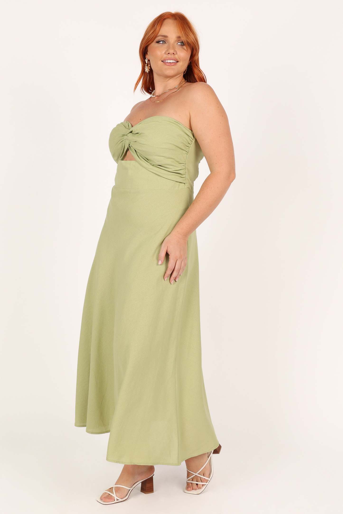 Rosetta Dress - Olive-Sunny Prom