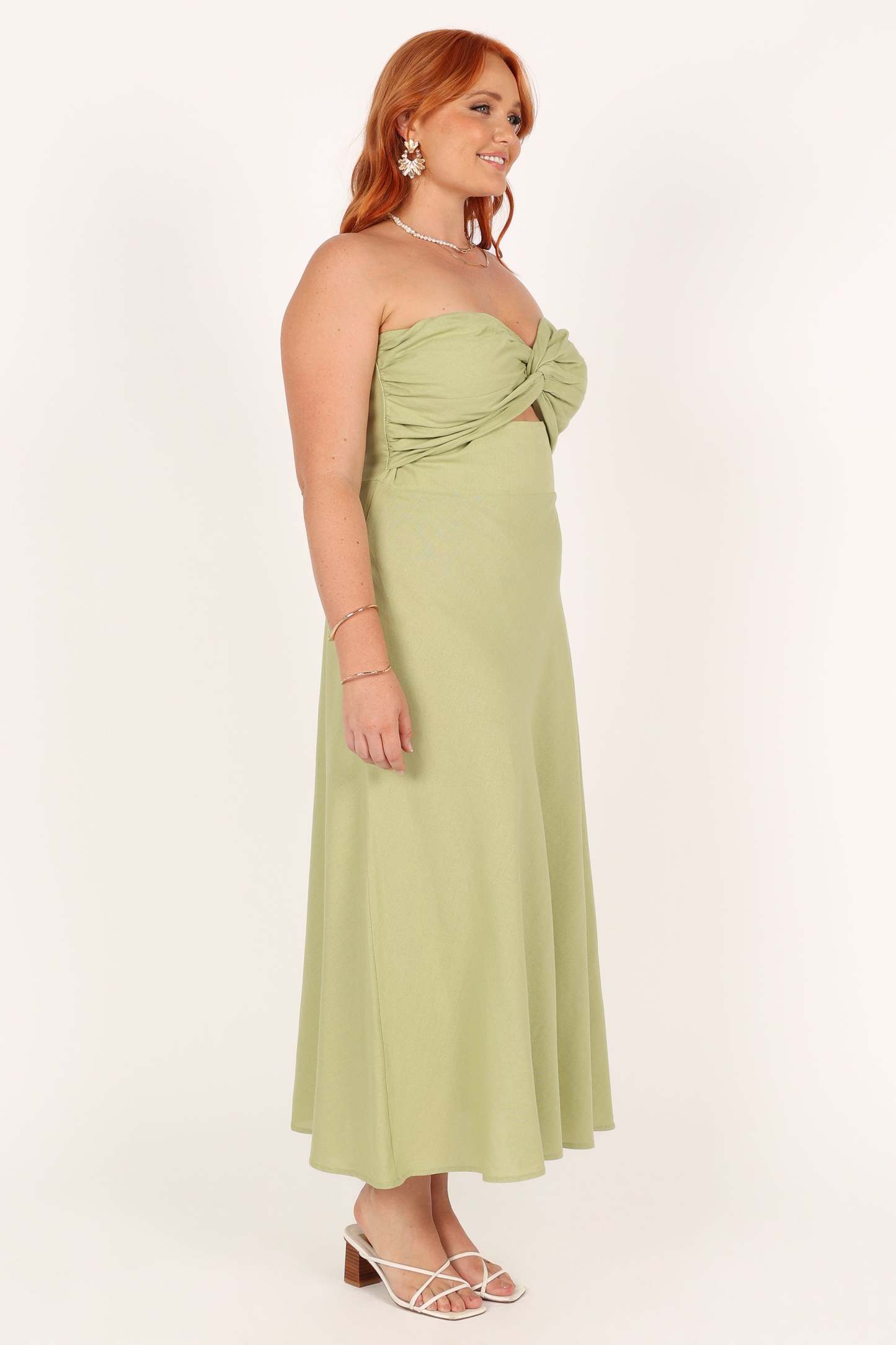 Rosetta Dress - Olive-Sunny Prom