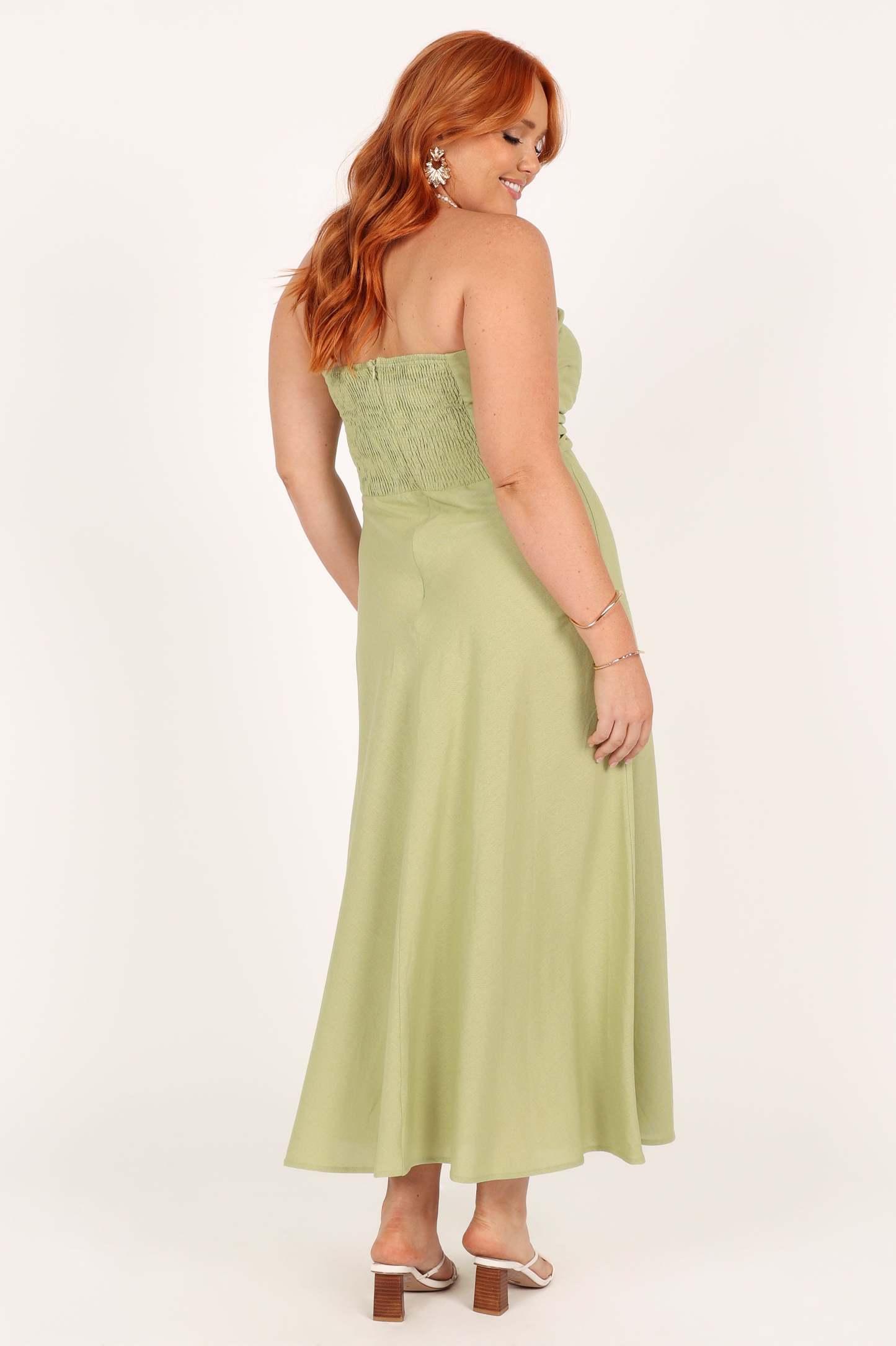 Rosetta Dress - Olive-Sunny Prom