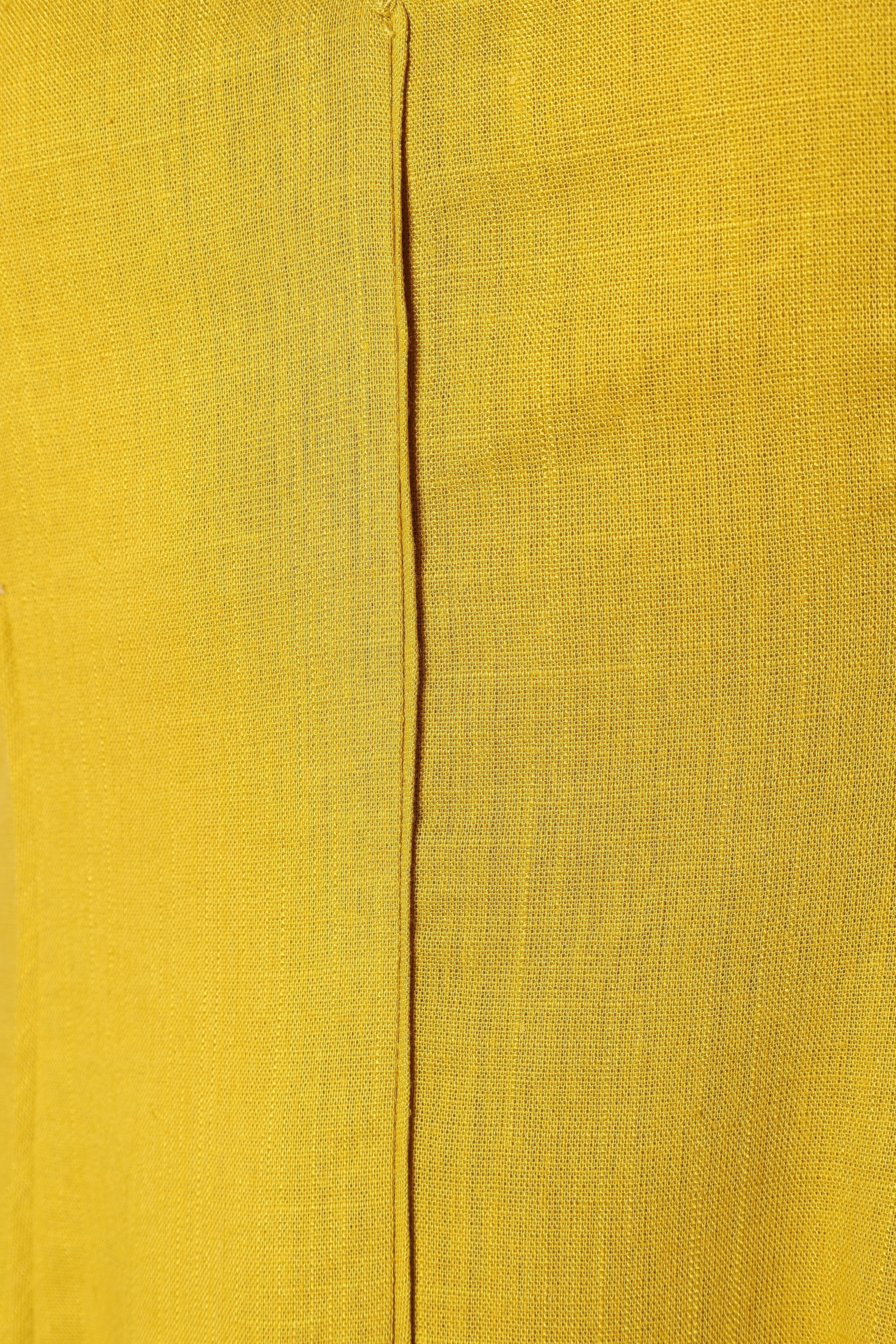 Rubes Mini Dress - Mustard-Sunny Prom
