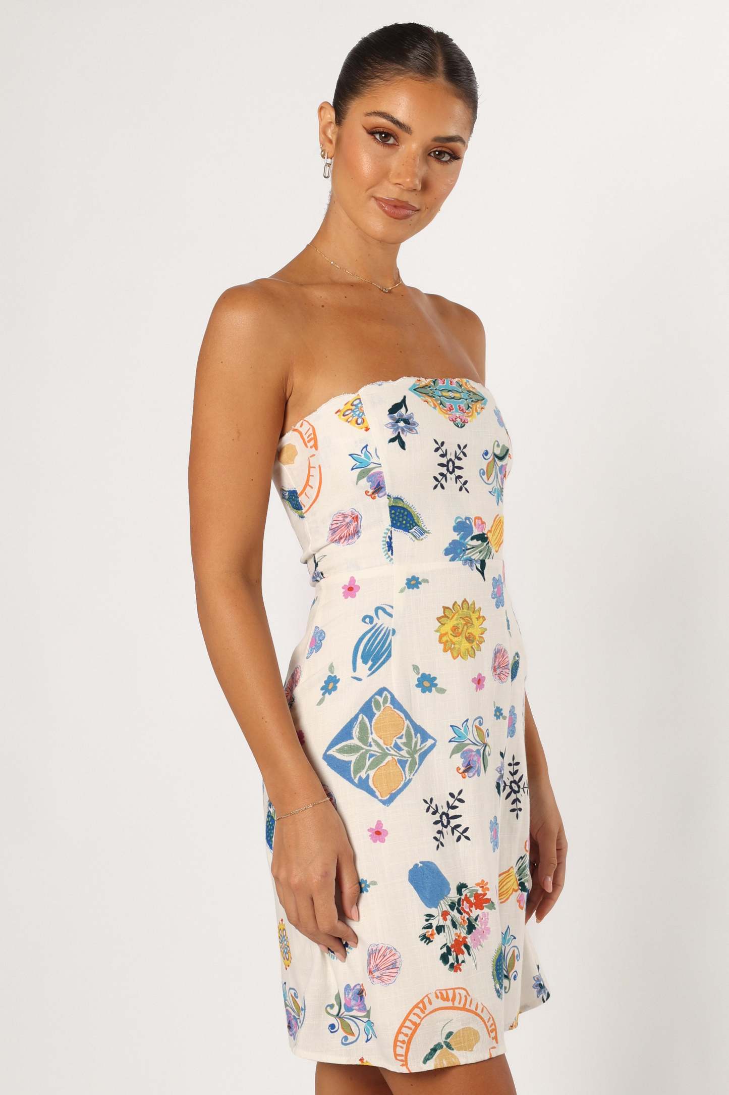 Sabina Mini Dress - Portofino-Sunny Prom