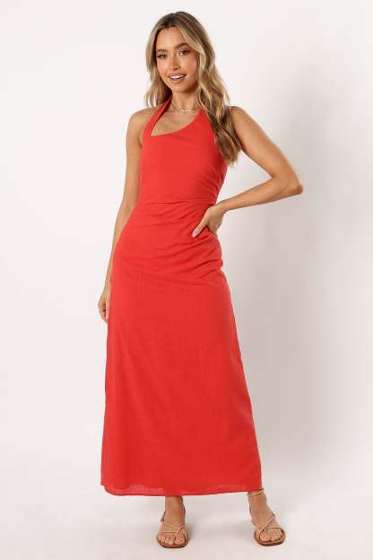 Saphira Long Midi Dress - Jaffa-Sunny Prom