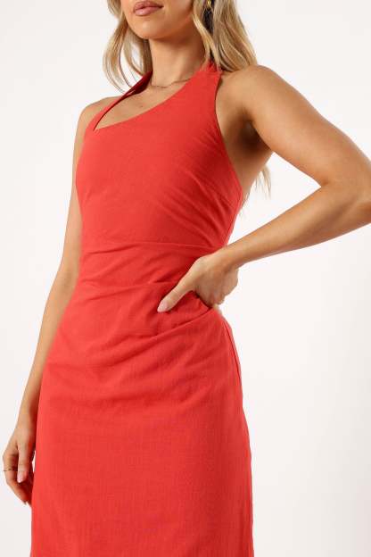 Saphira Long Midi Dress - Jaffa-Sunny Prom