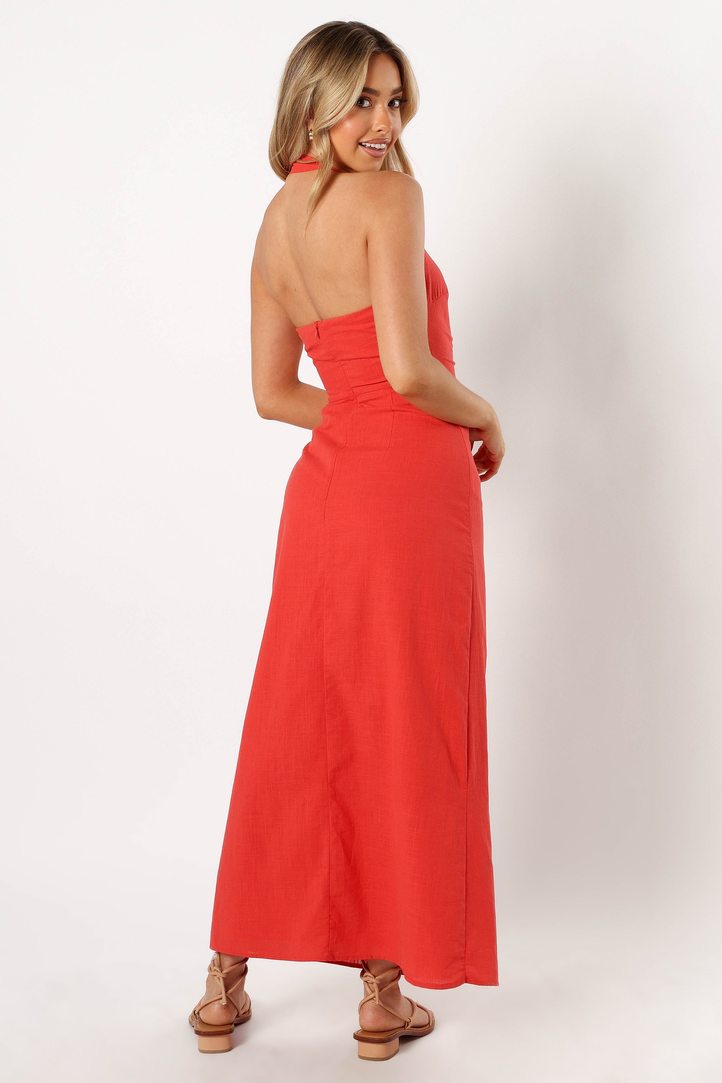 Saphira Long Midi Dress - Jaffa-Sunny Prom