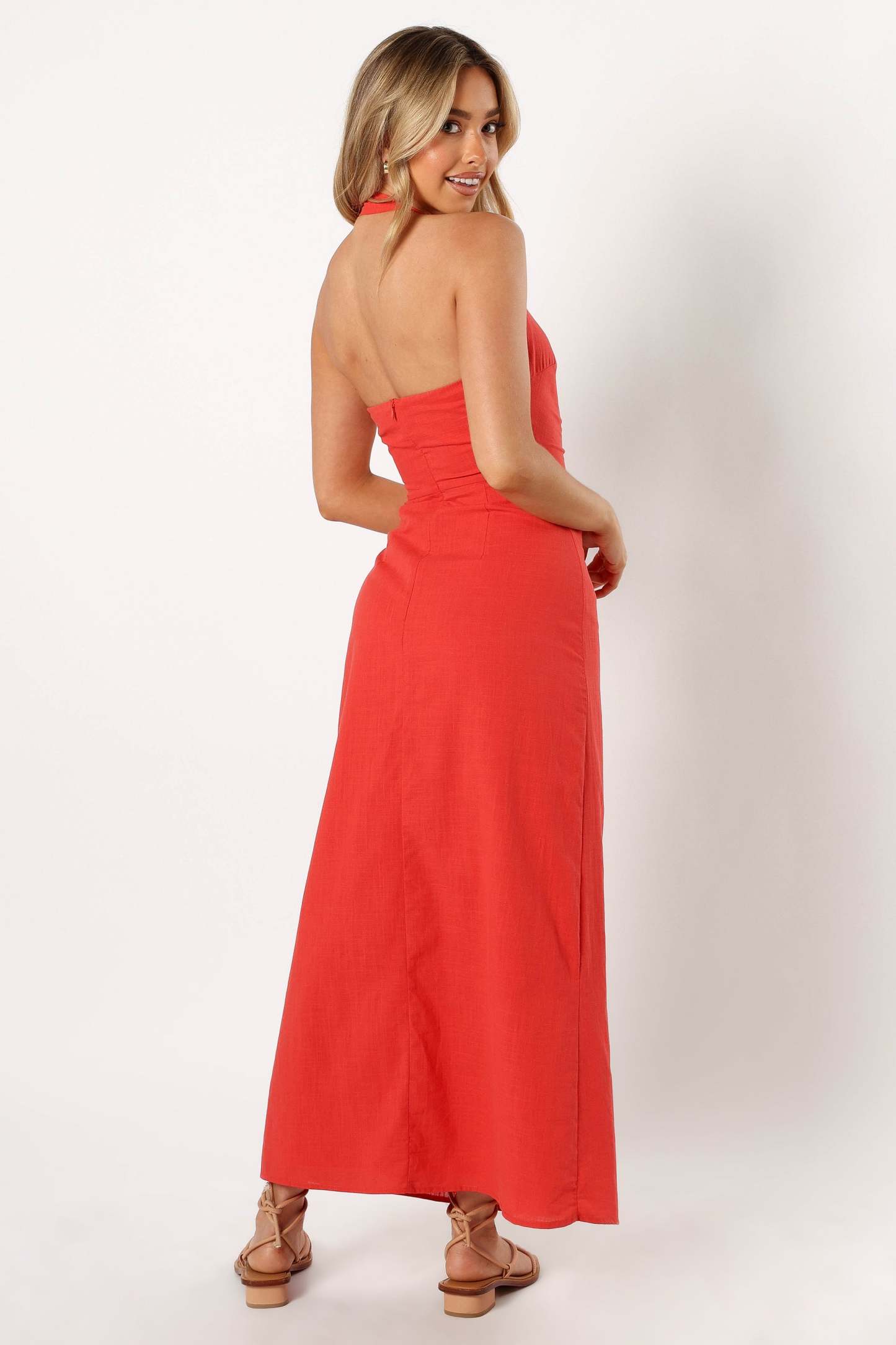 Saphira Long Midi Dress - Jaffa-Sunny Prom