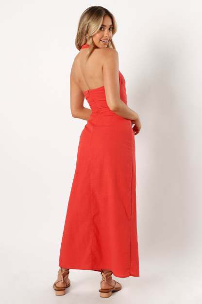 Saphira Long Midi Dress - Jaffa-Sunny Prom