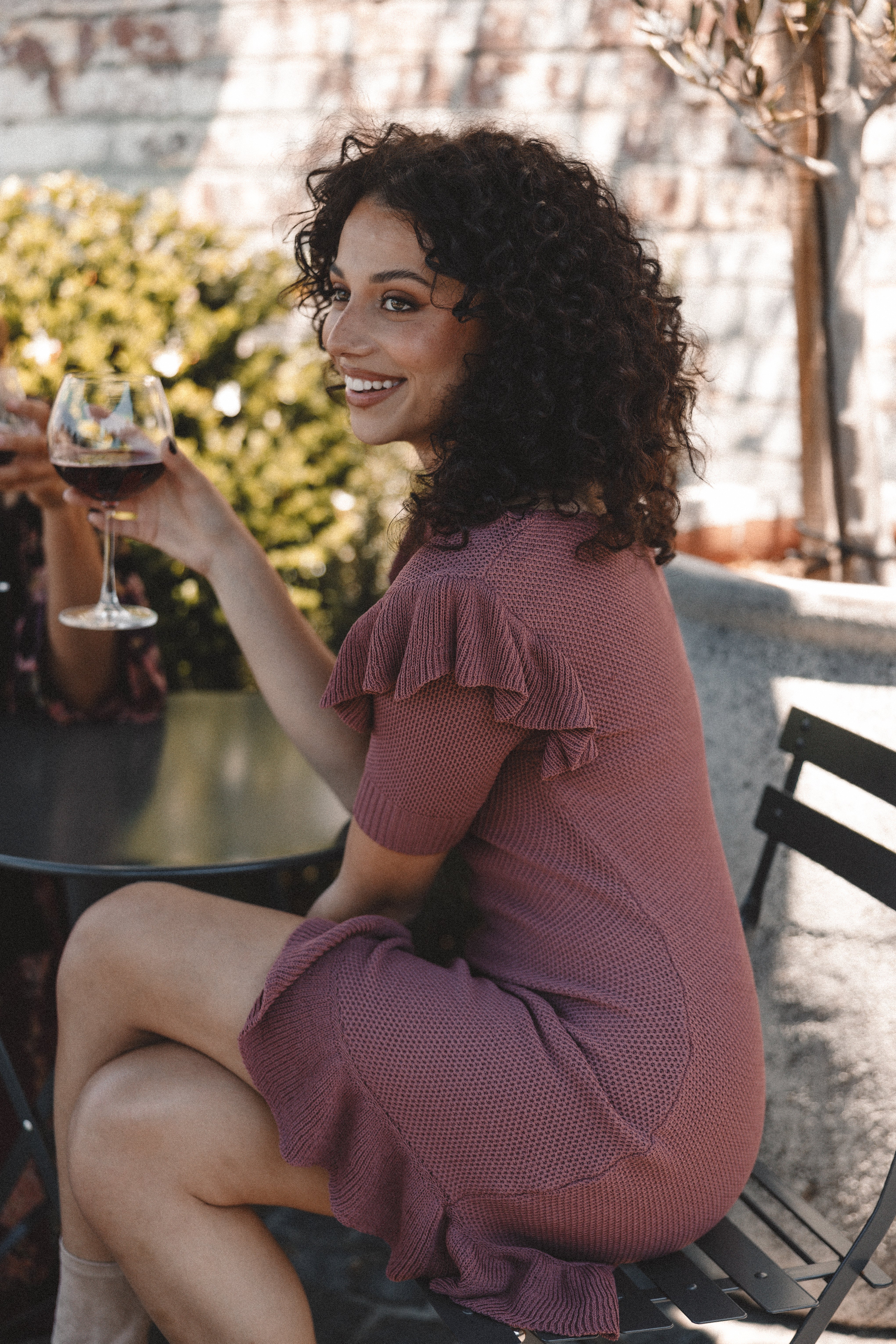 Tru Knitted Mini Dress - Sienna-Sunny Prom