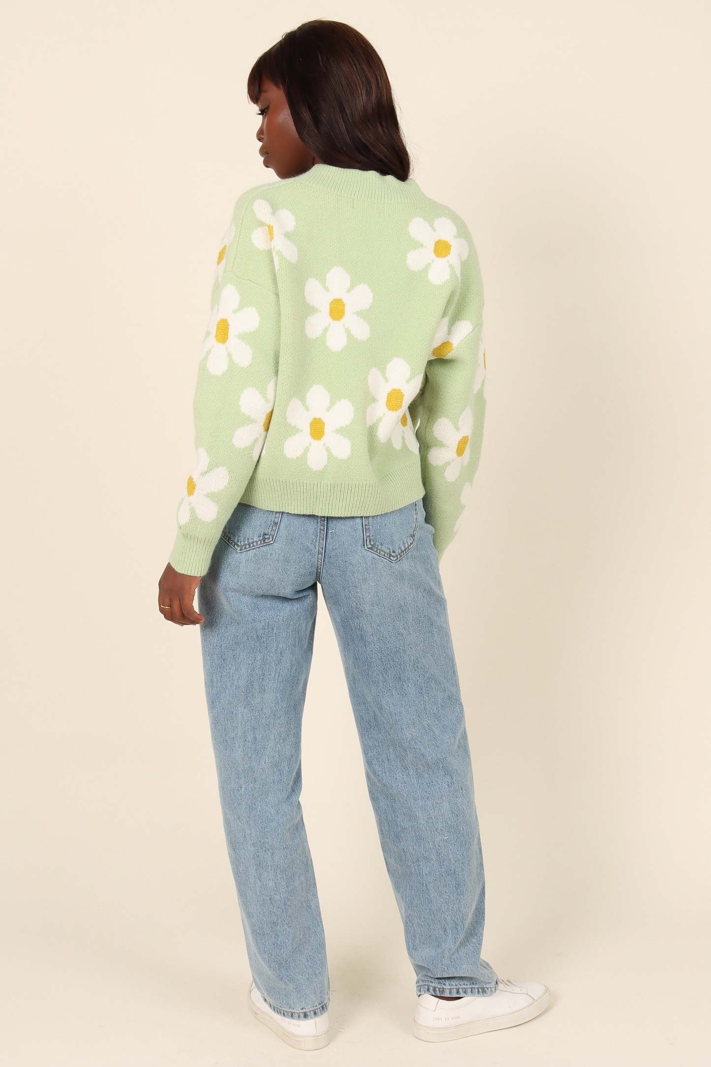 Daisy Cardigan - Green-Sunny Prom