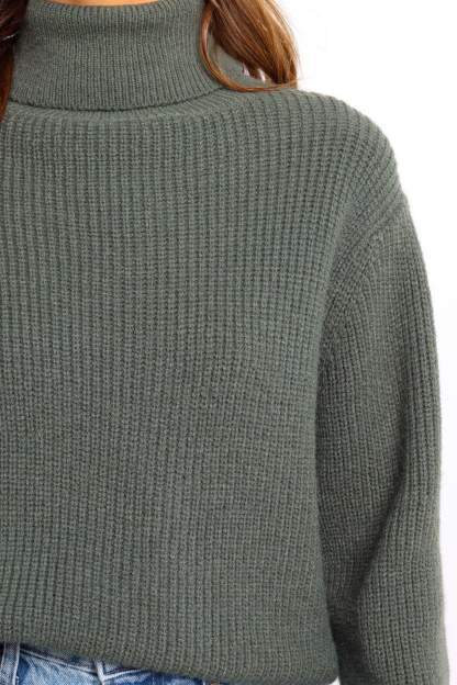 Freddie Knit Sweater - Green-Sunny Prom