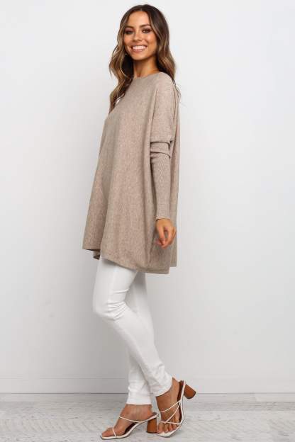 Jemima Sweater - Beige-Sunny Prom