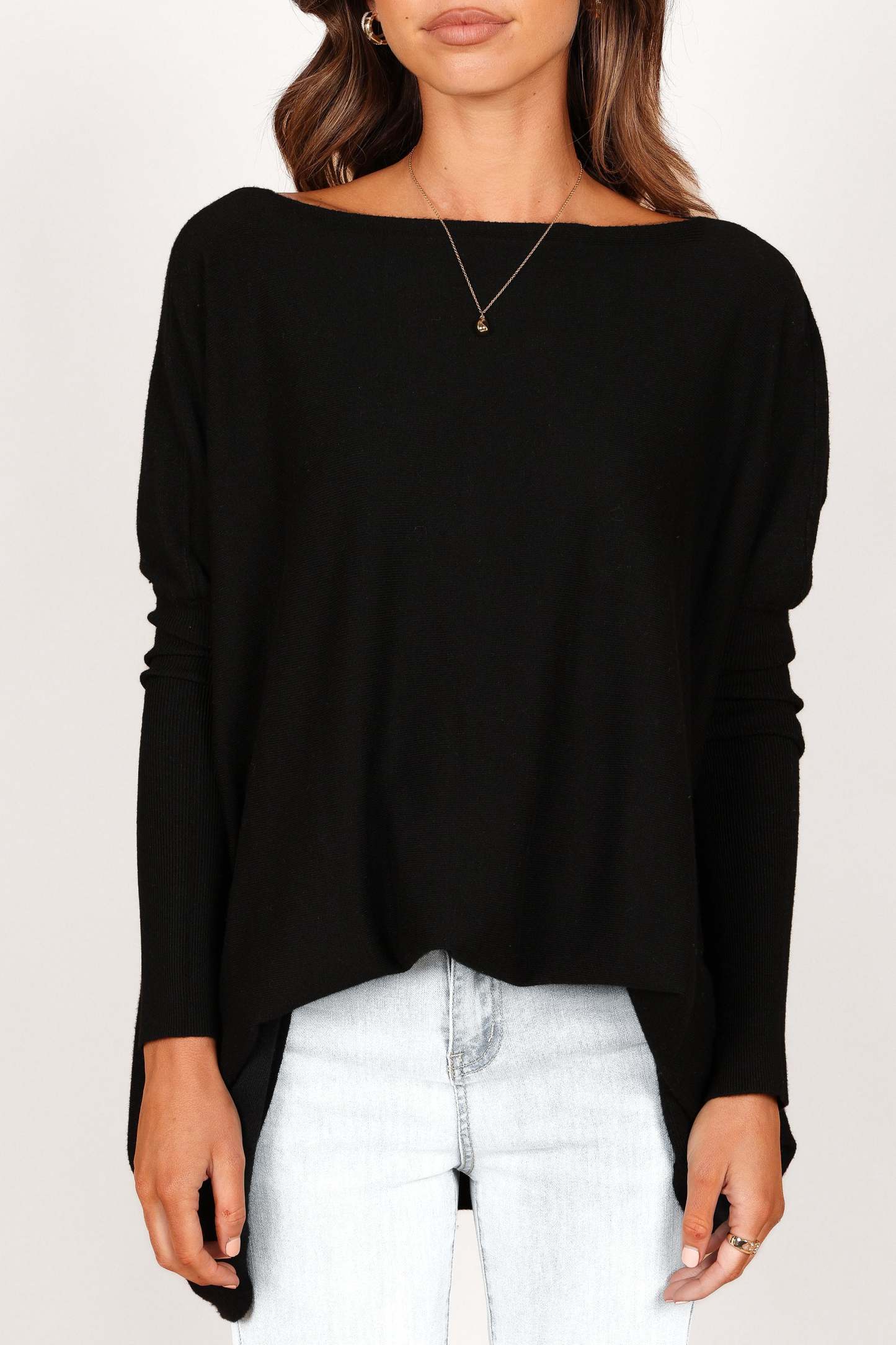 Jemima Sweater - Black-Sunny Prom