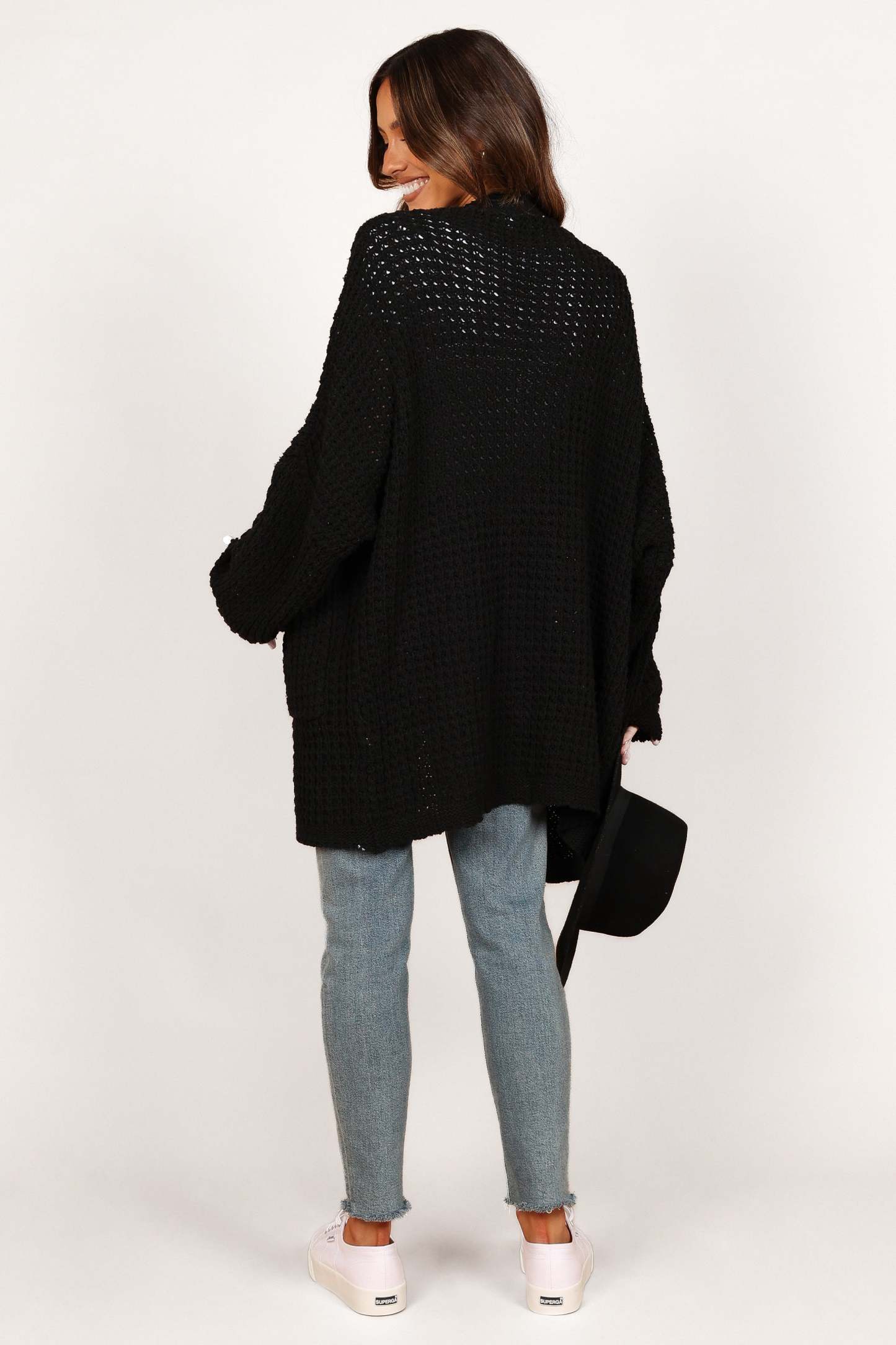 Leyonie Cardigan - Black-Sunny Prom