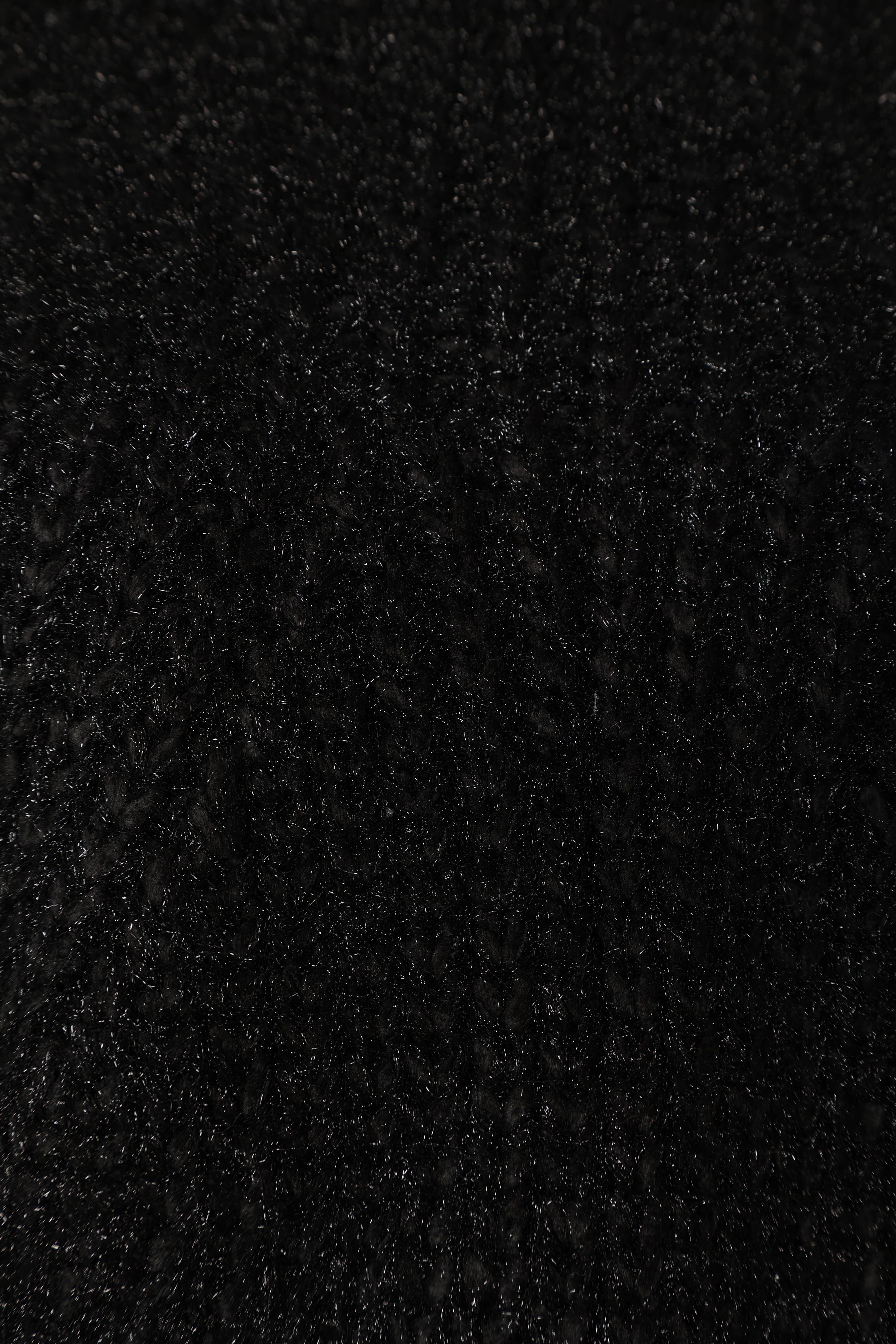 Magnolia Shimmer Knit Sweater - Black-Sunny Prom