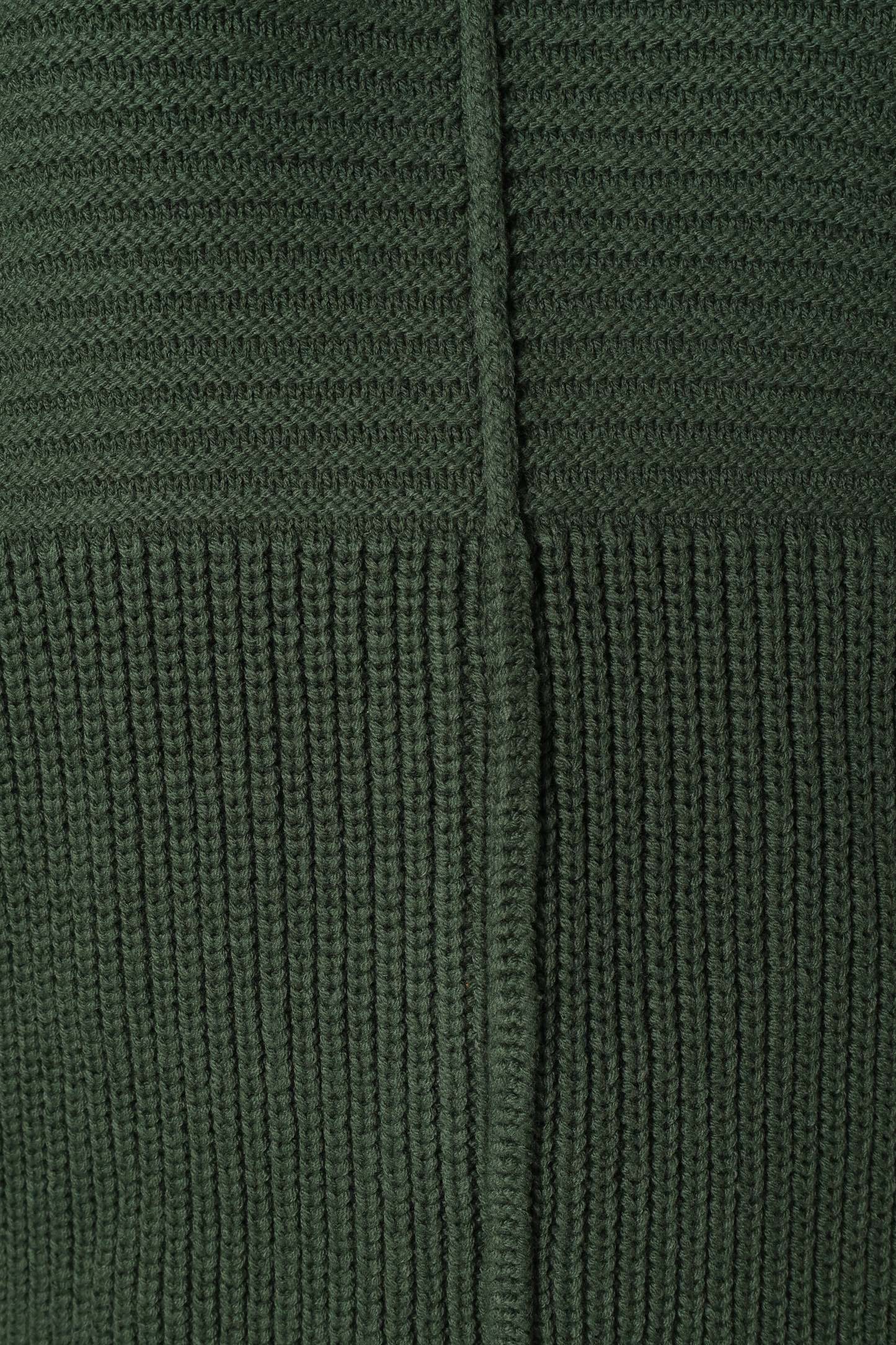 Meredith Ribbed Crewneck Knit Sweater - Green-Sunny Prom