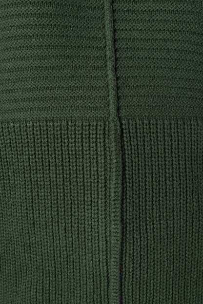 Meredith Ribbed Crewneck Knit Sweater - Green-Sunny Prom