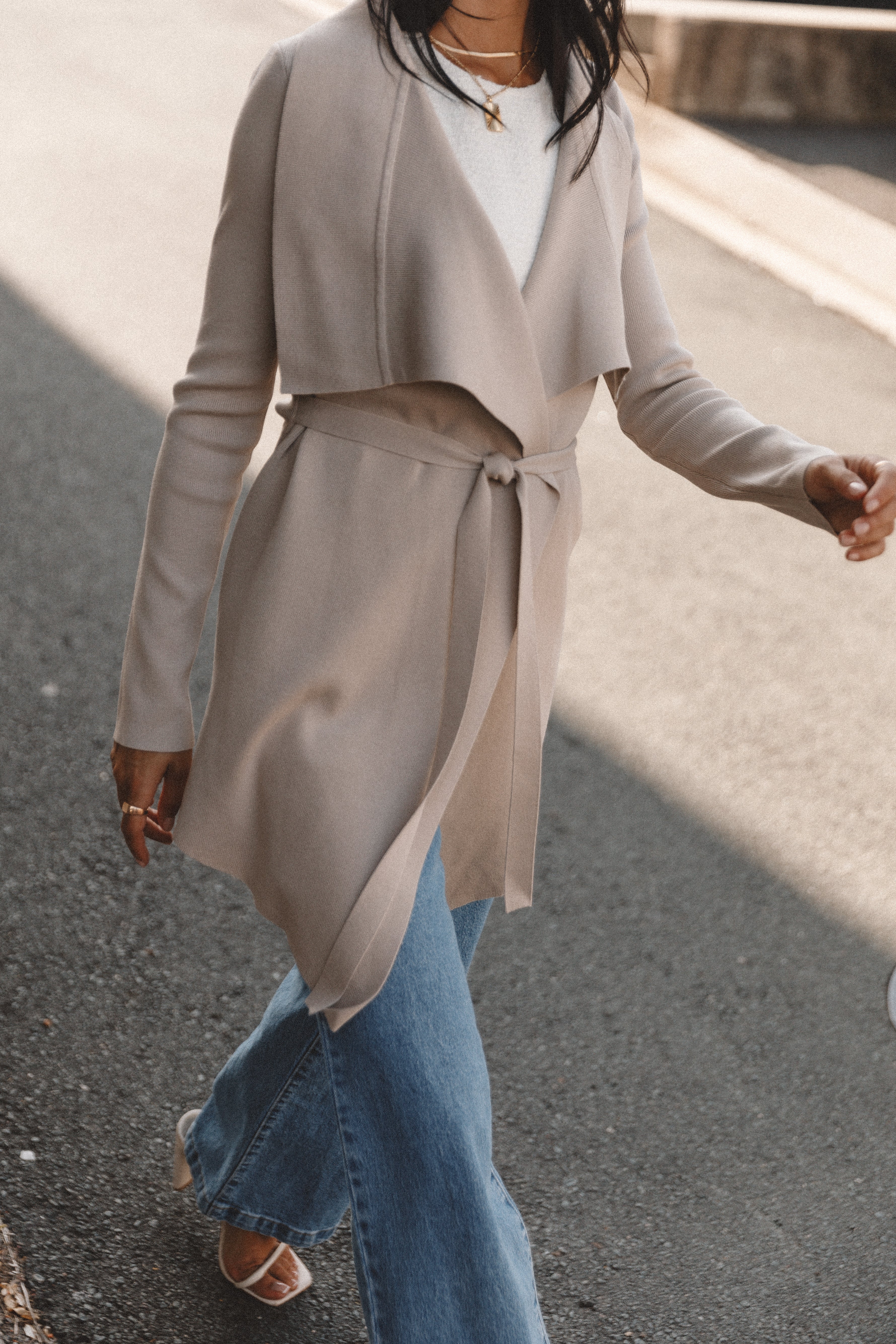 Zimmer Cardigan - Beige-Sunny Prom