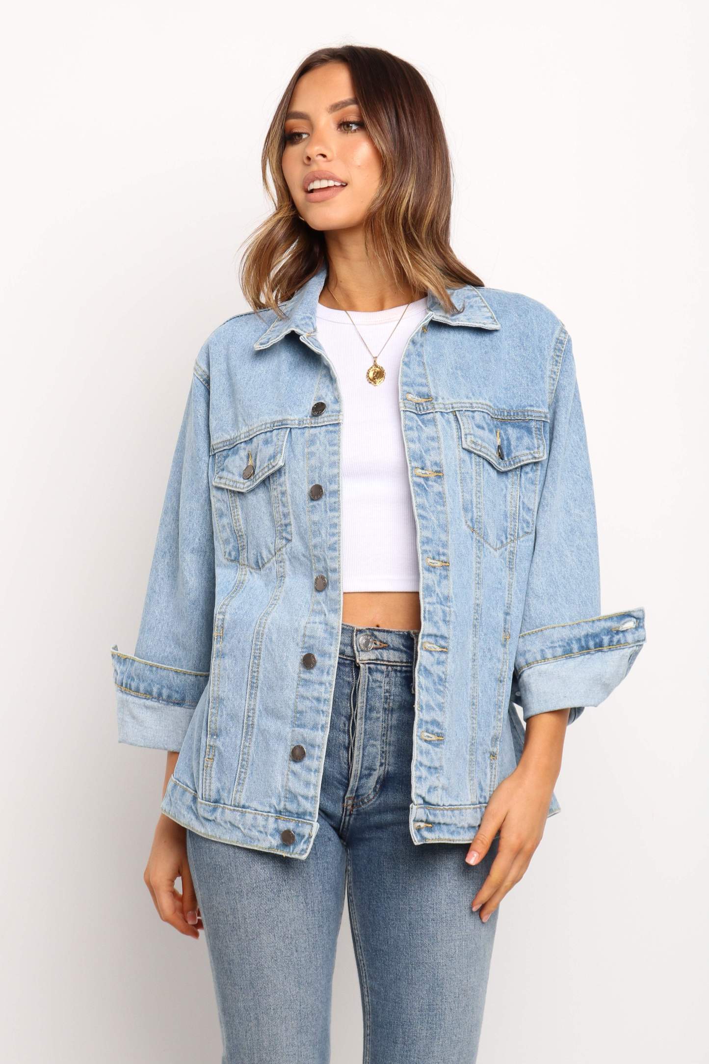 Cruise Jacket - Light Wash-Sunny Prom