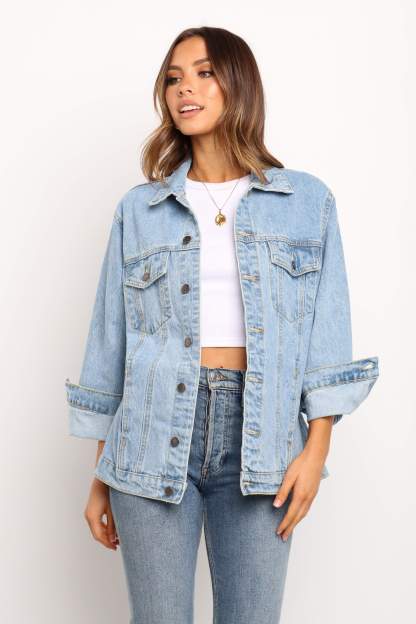 Cruise Jacket - Light Wash-Sunny Prom
