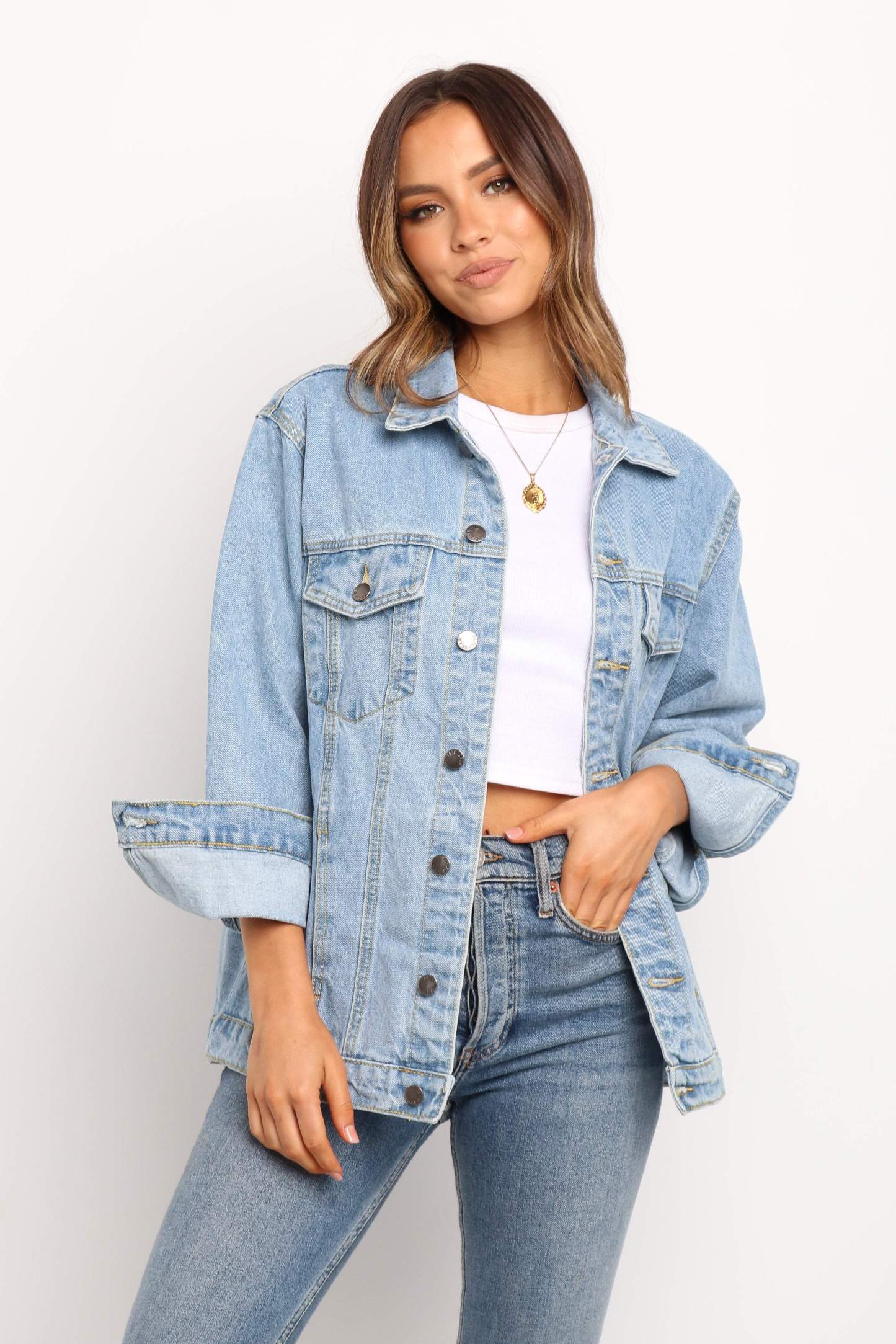 Cruise Jacket - Light Wash-Sunny Prom