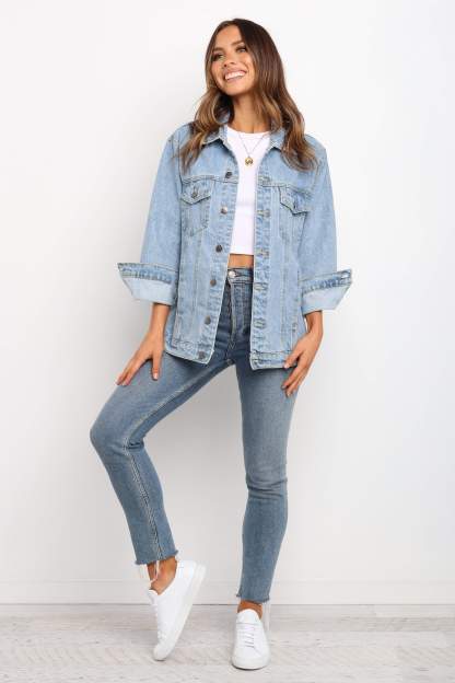 Cruise Jacket - Light Wash-Sunny Prom
