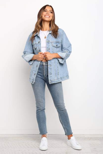 Cruise Jacket - Light Wash-Sunny Prom