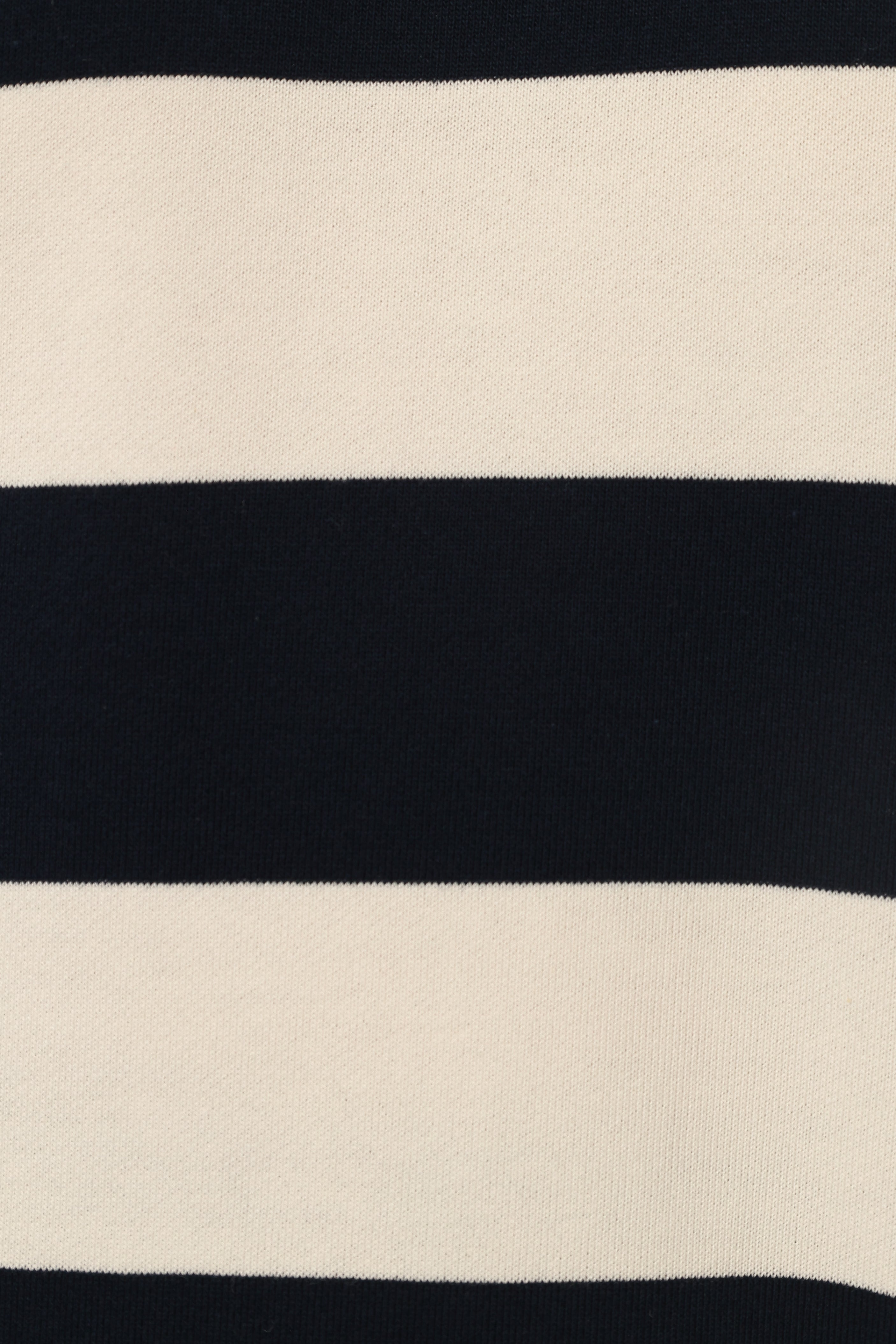 Karra Oversized Stripe Sweatshirt - Cream/Navy-Sunny Prom