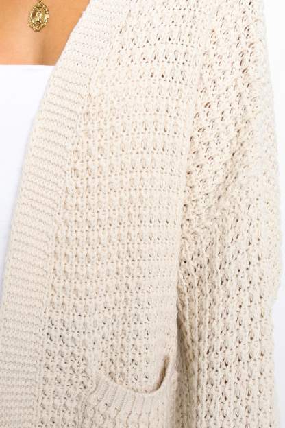 Leyonie Cardigan - Cream-Sunny Prom